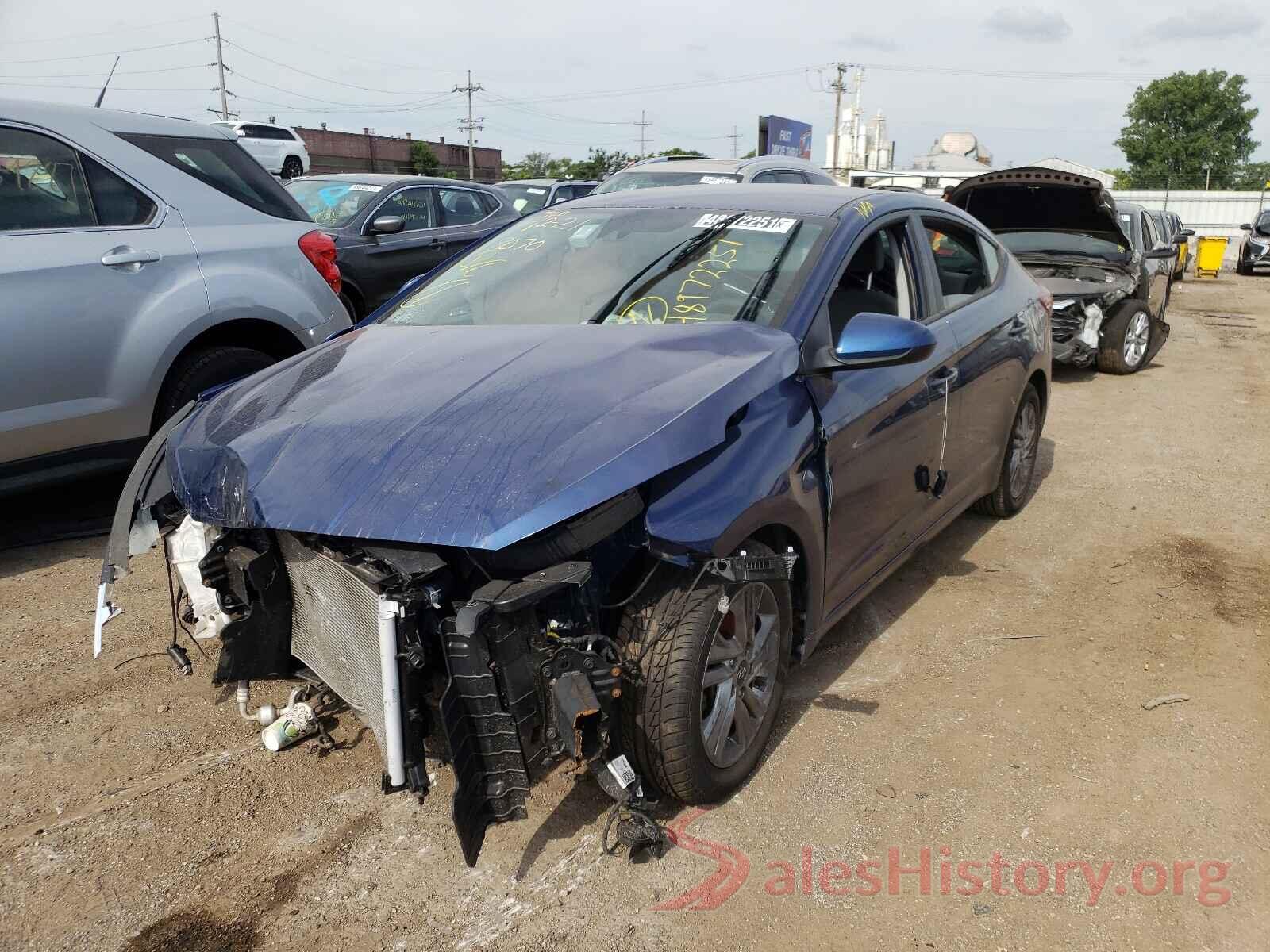 5NPD84LF2LH535078 2020 HYUNDAI ELANTRA