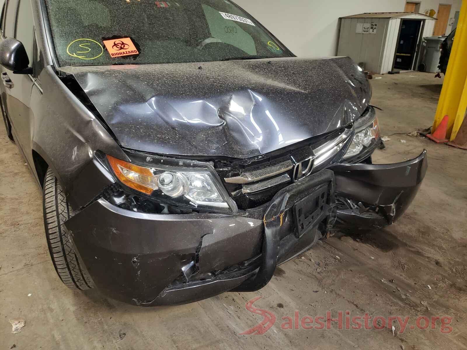 5FNRL5H61GB044637 2016 HONDA ODYSSEY