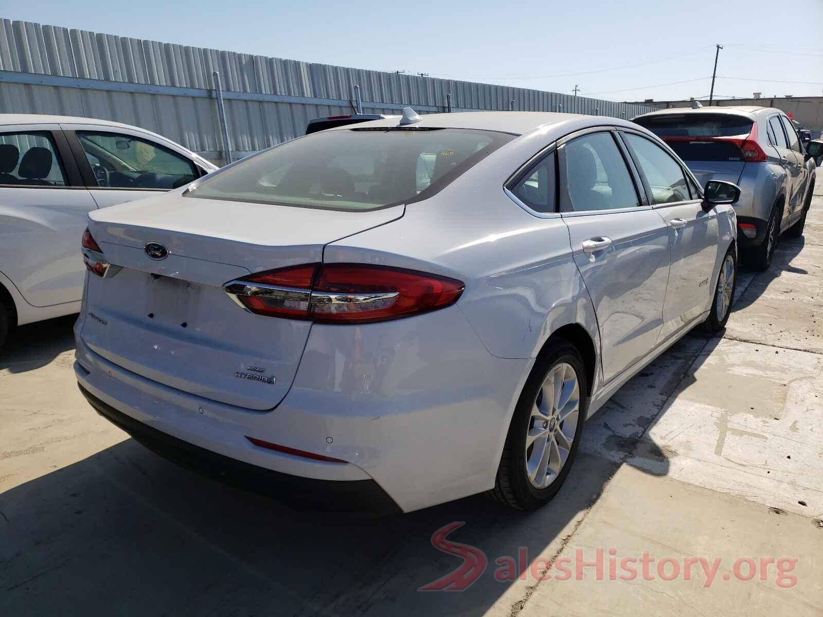 3FA6P0LU6KR220711 2019 FORD FUSION