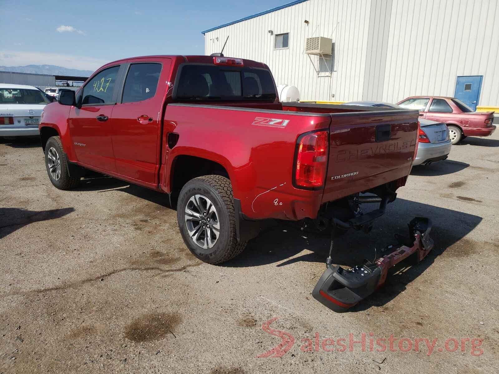 1GCGSDEN7M1187788 2021 CHEVROLET COLORADO