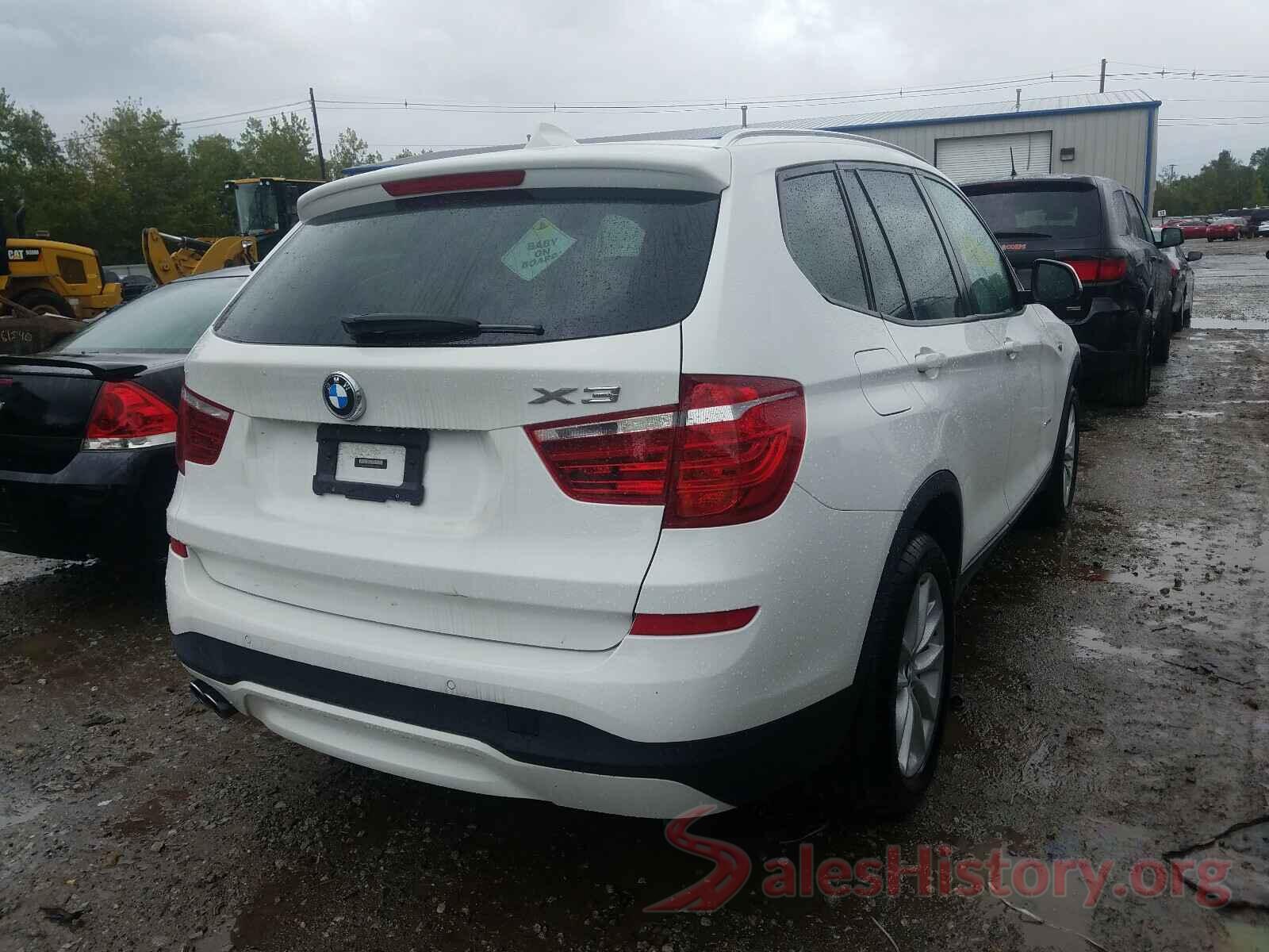 5UXWZ7C50G0R32675 2016 BMW X3