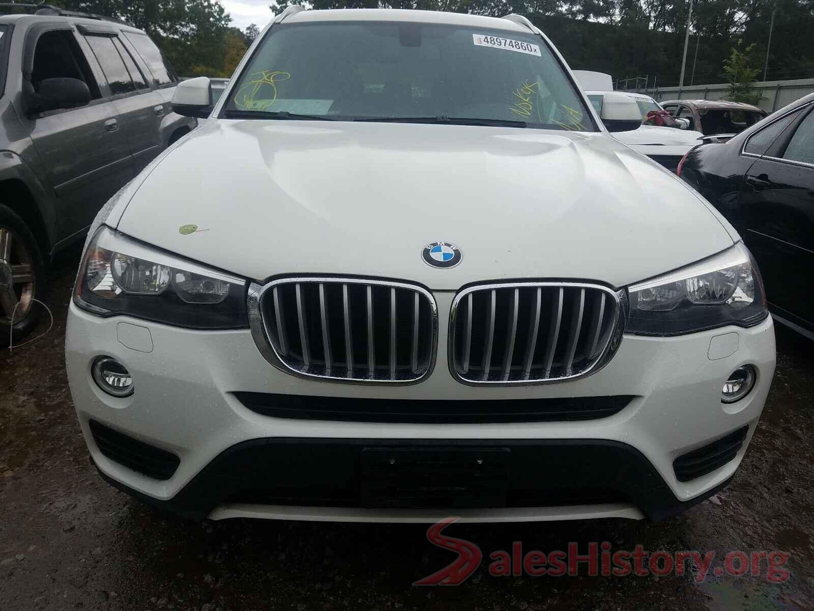 5UXWZ7C50G0R32675 2016 BMW X3