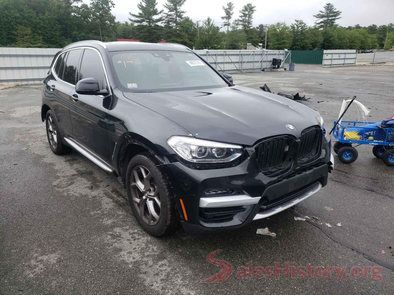 5UXTY5C03M9E37346 2021 BMW X3