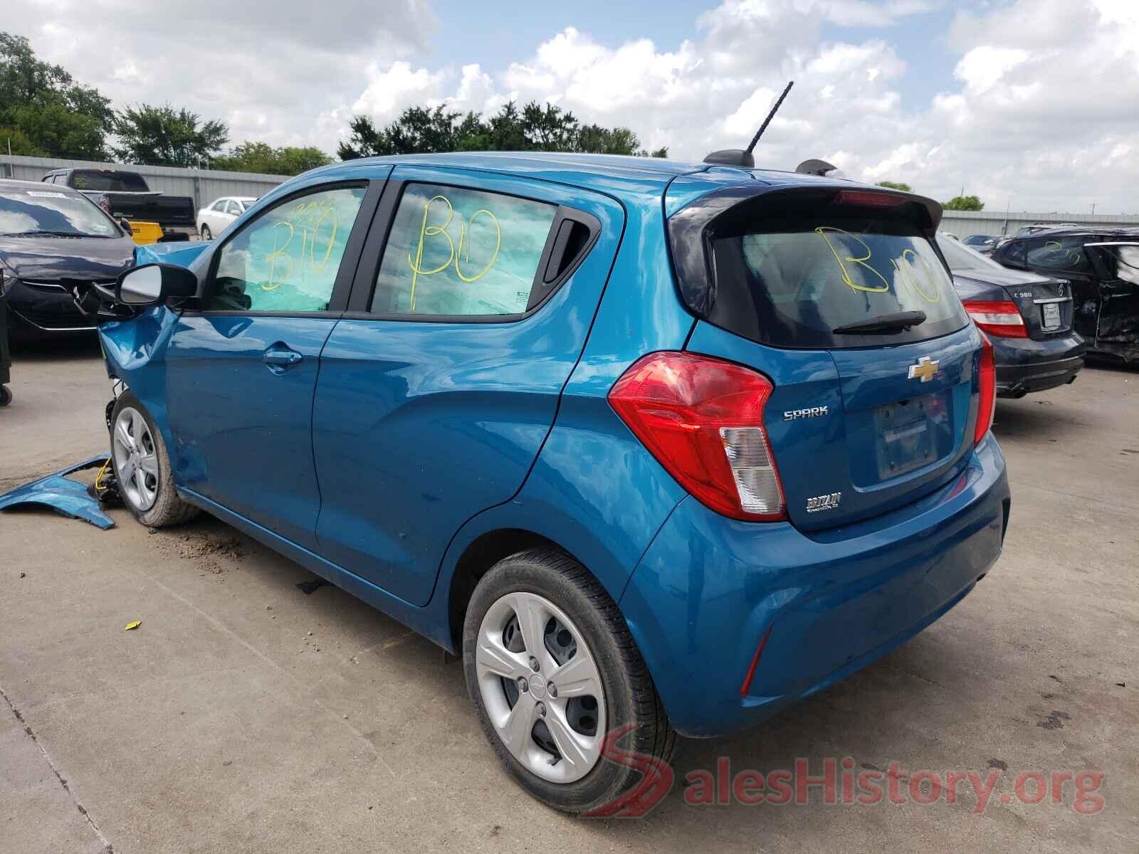 KL8CB6SA4LC409663 2020 CHEVROLET SPARK