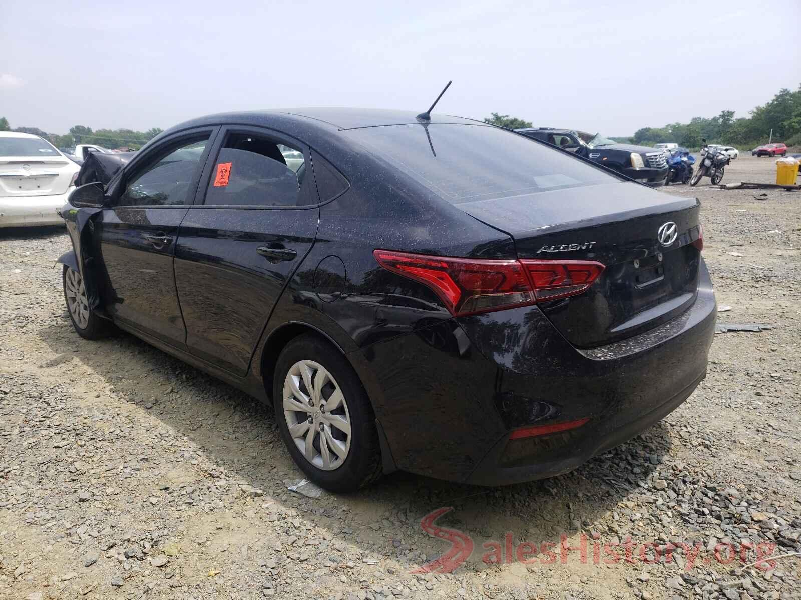 3KPC24A36KE042125 2019 HYUNDAI ACCENT