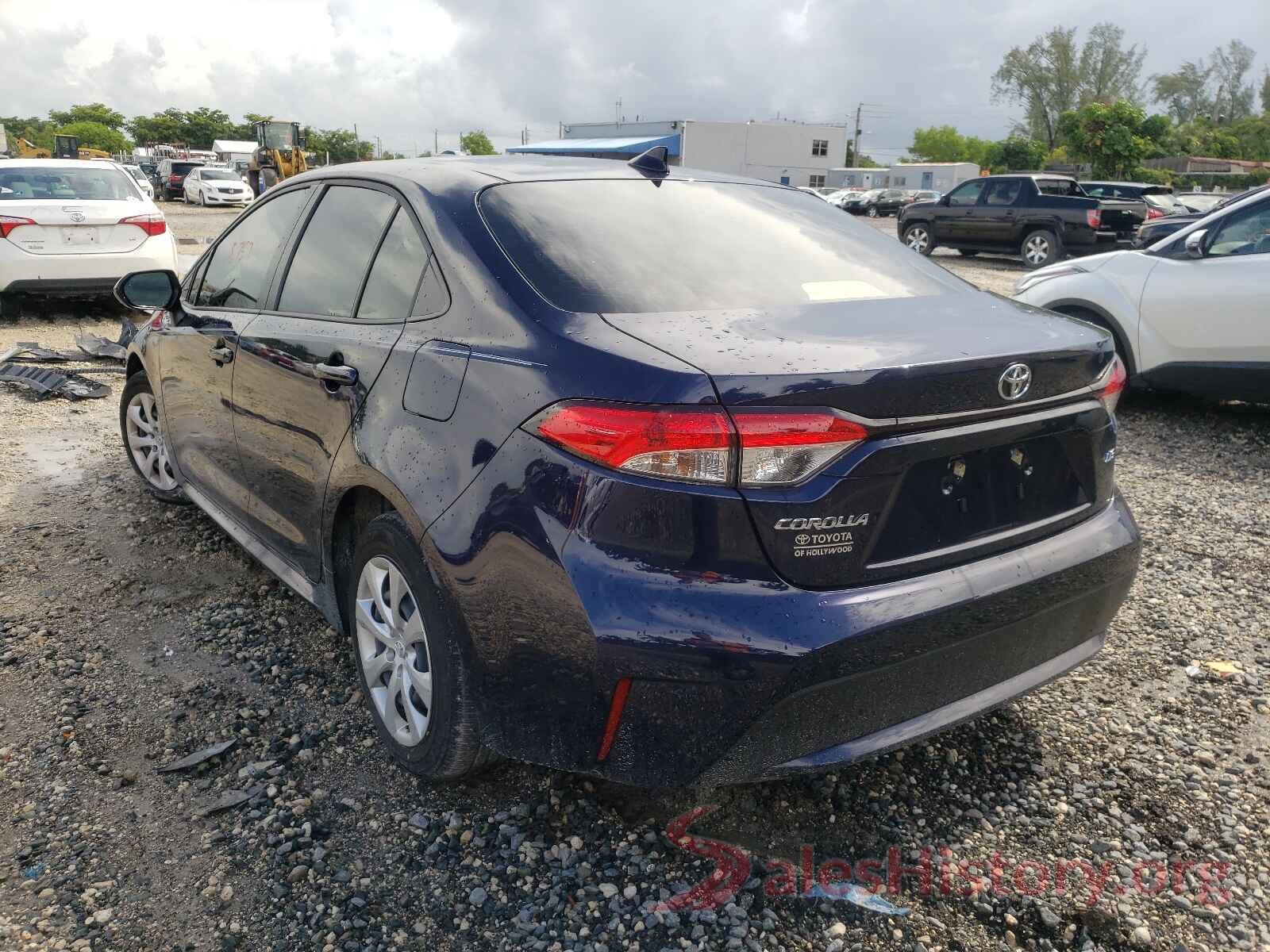 JTDEPMAE6MJ126043 2021 TOYOTA COROLLA