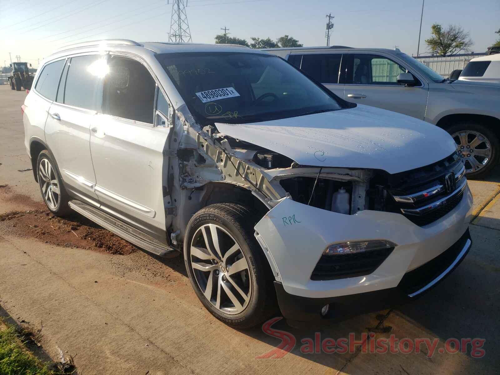 5FNYF6H91GB099902 2016 HONDA PILOT