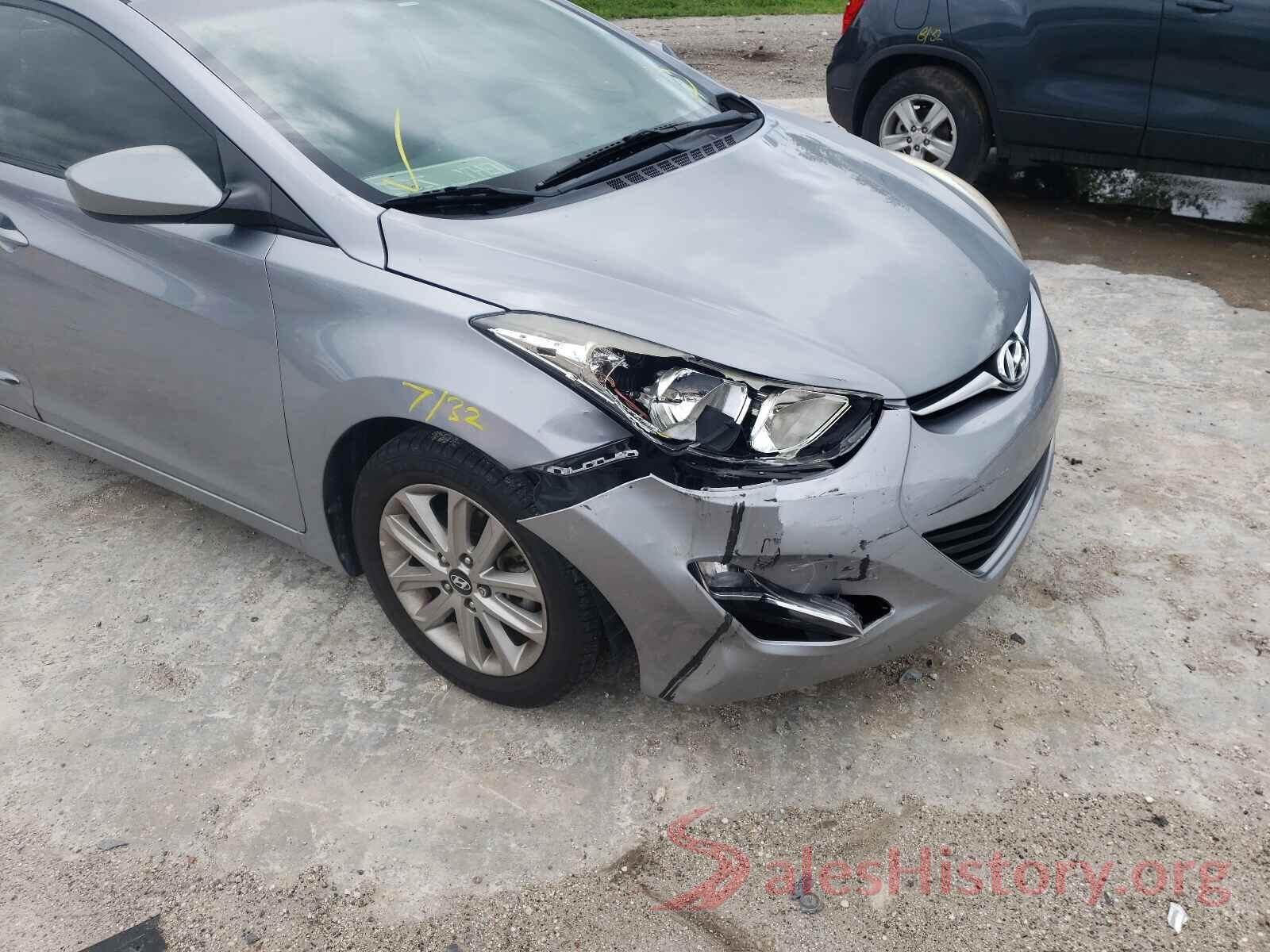 5NPDH4AE2GH687314 2016 HYUNDAI ELANTRA