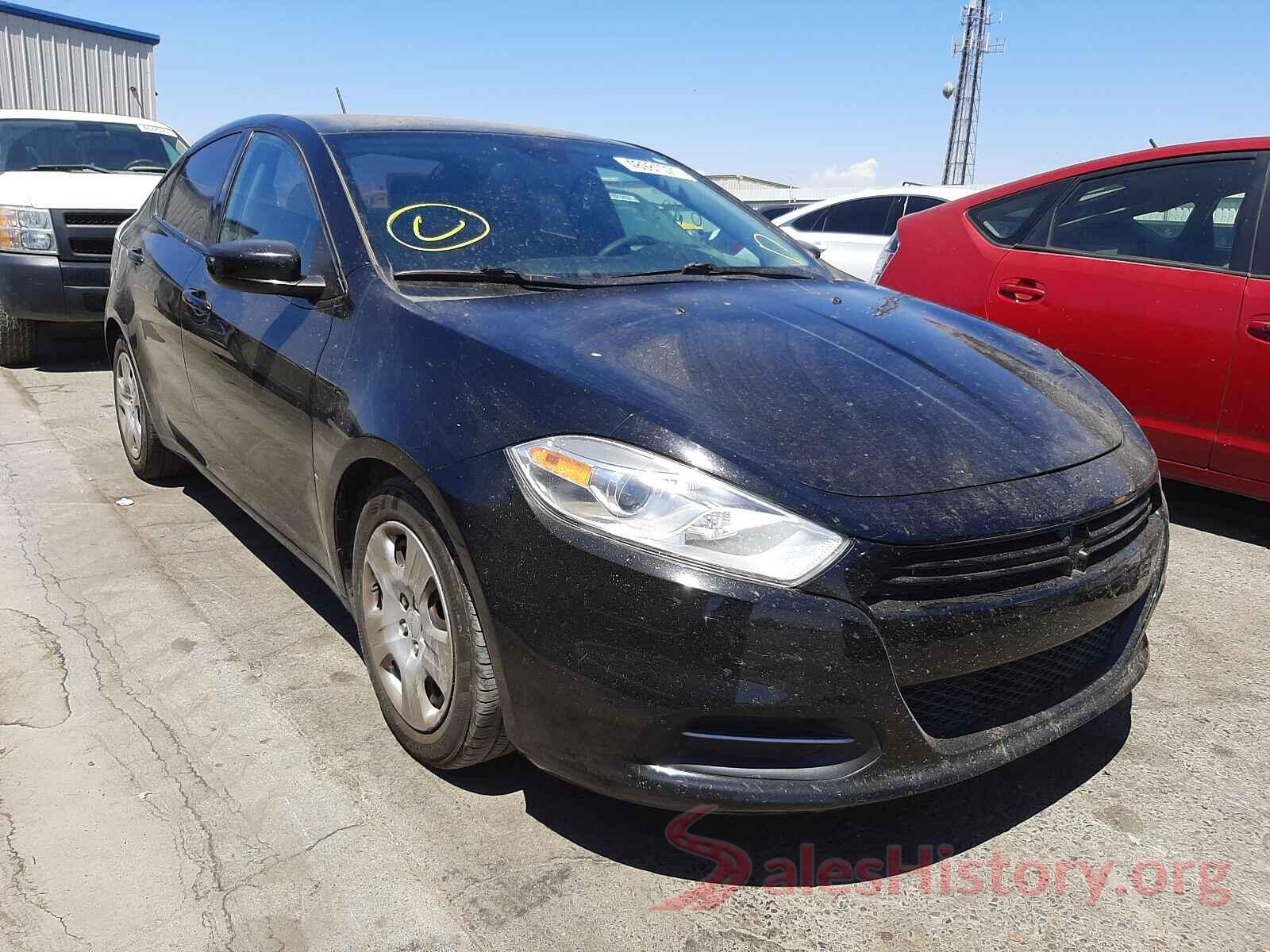 1C3CDFAA8GD593657 2016 DODGE DART