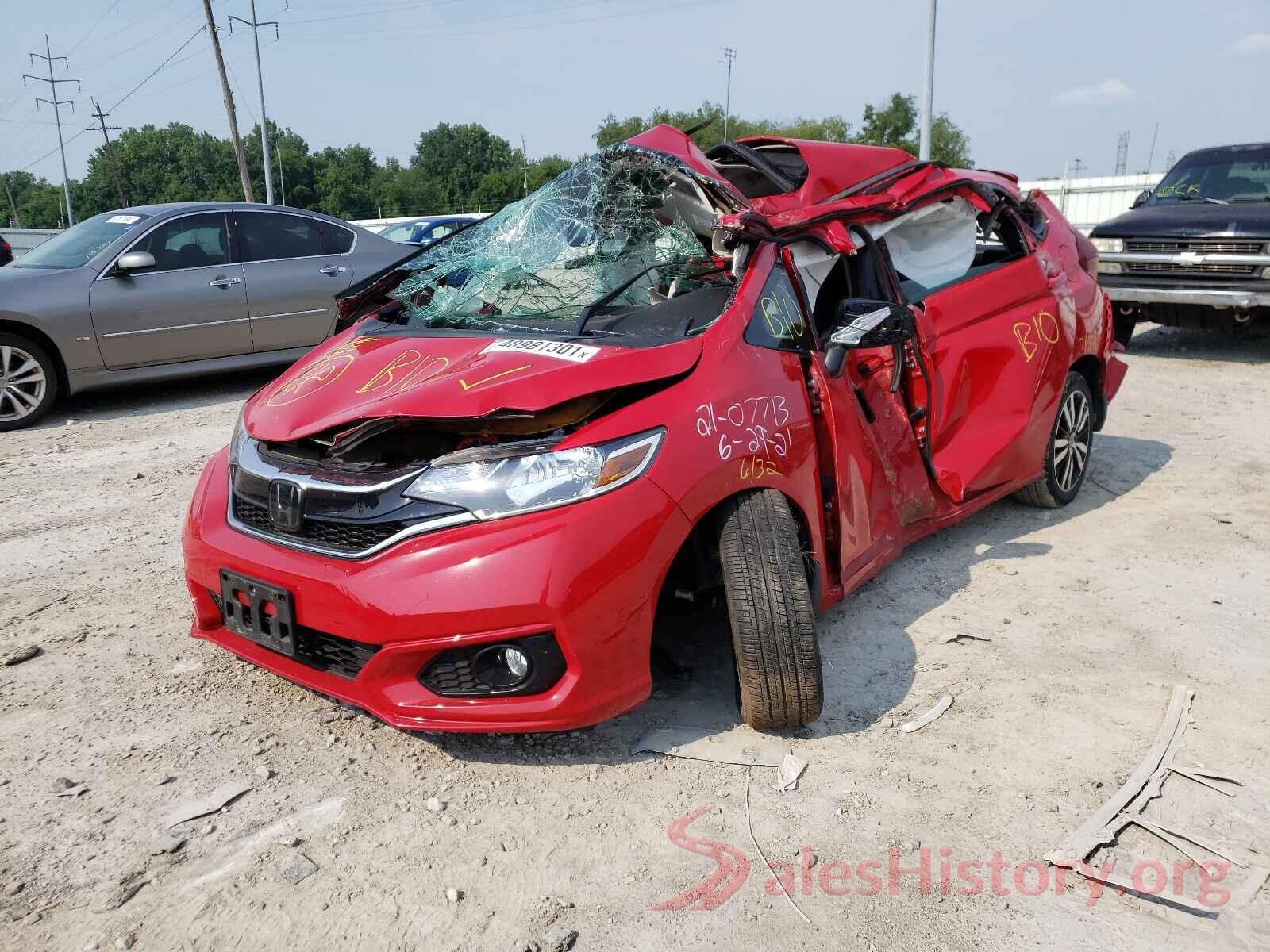 3HGGK5H87KM711583 2019 HONDA FIT