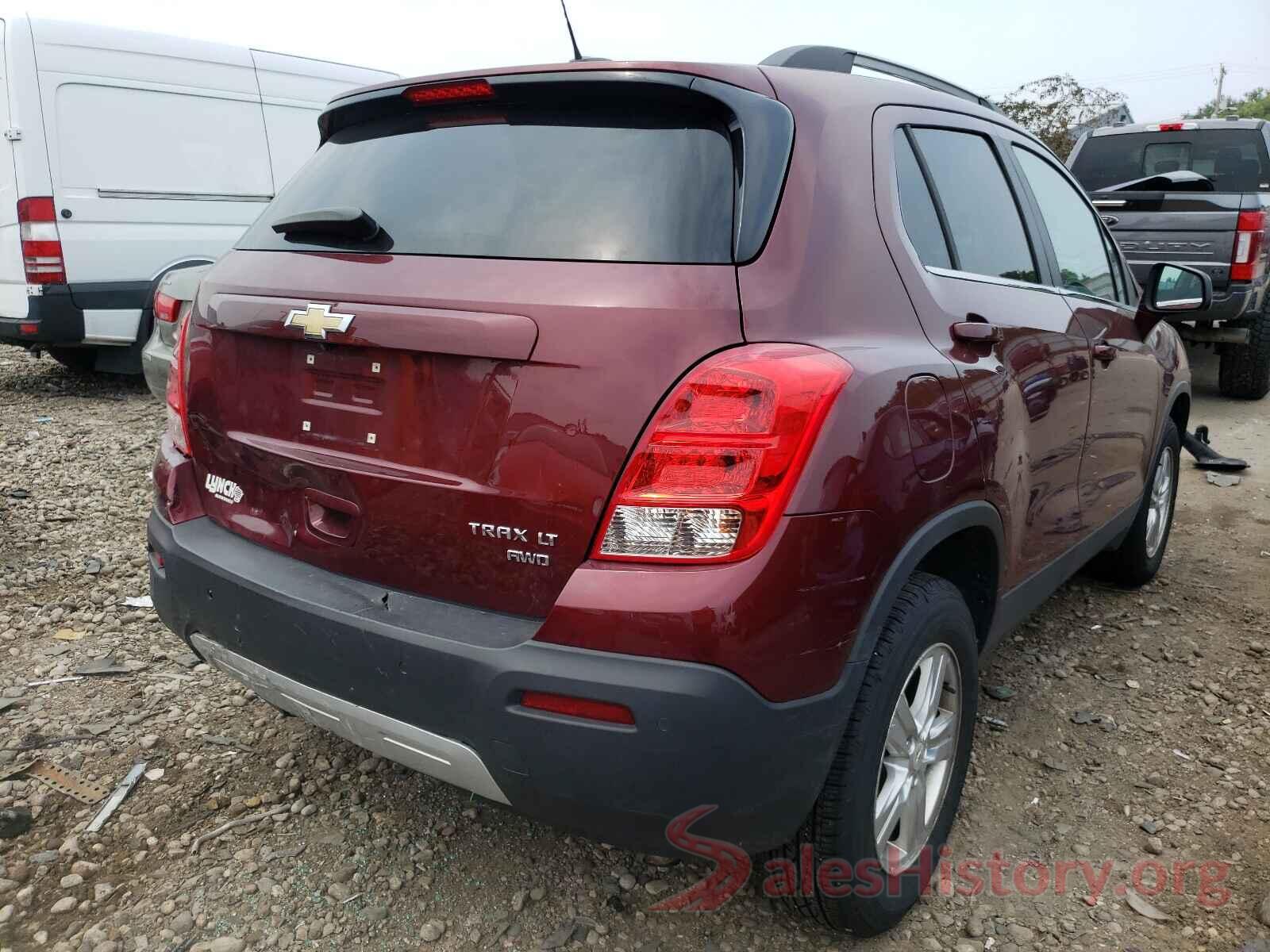 3GNCJPSB7GL211993 2016 CHEVROLET TRAX