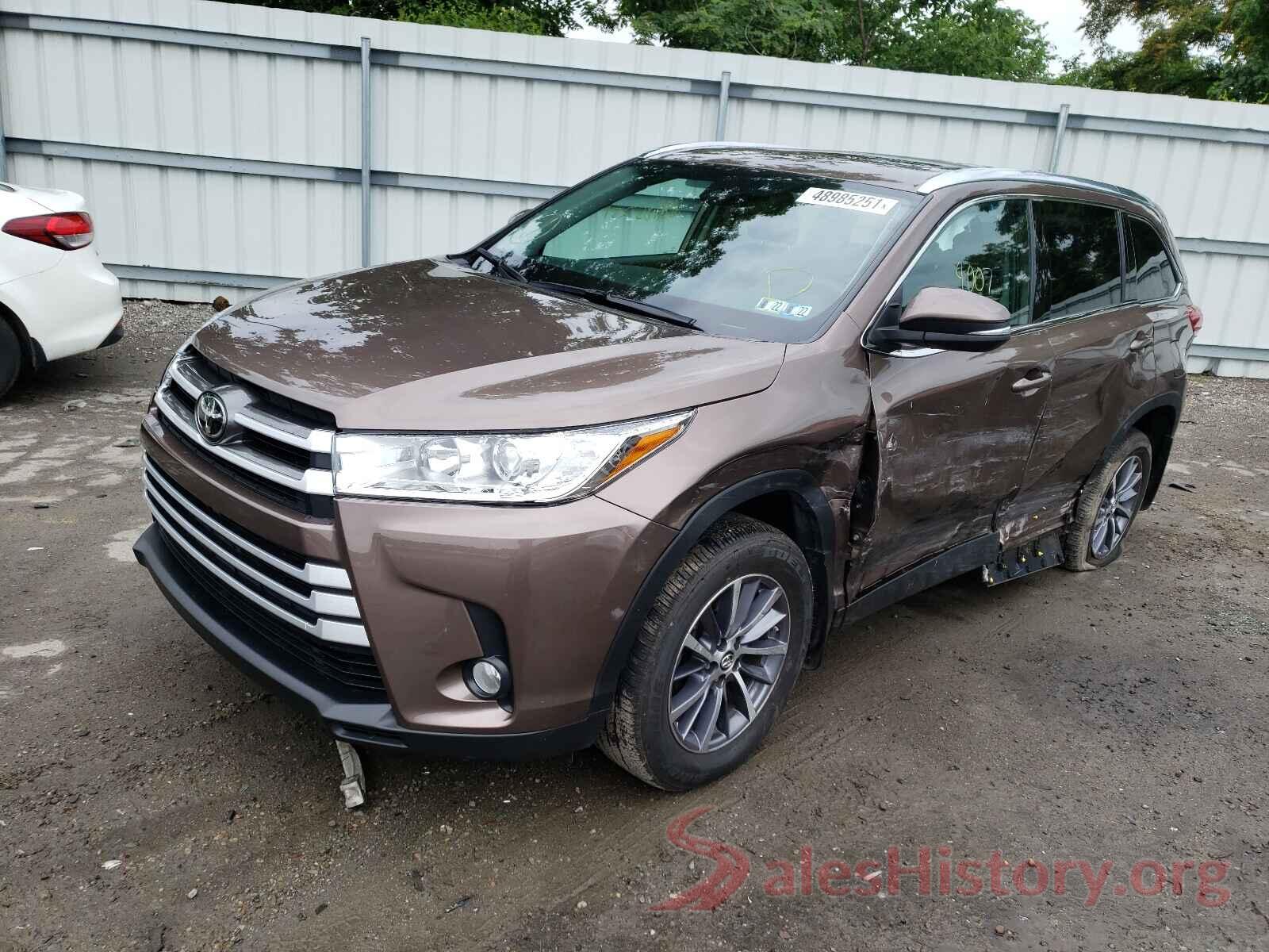 5TDJZRFH4KS993076 2019 TOYOTA HIGHLANDER