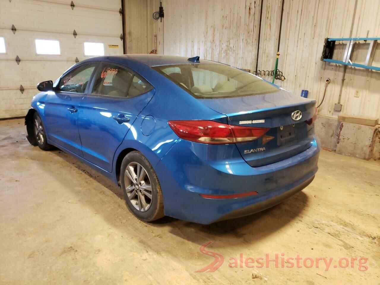 5NPD84LF8HH105708 2017 HYUNDAI ELANTRA