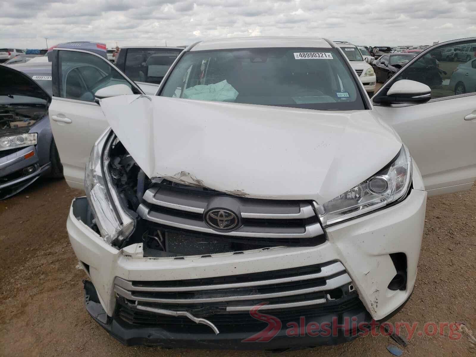 5TDZARFH7JS037616 2018 TOYOTA HIGHLANDER