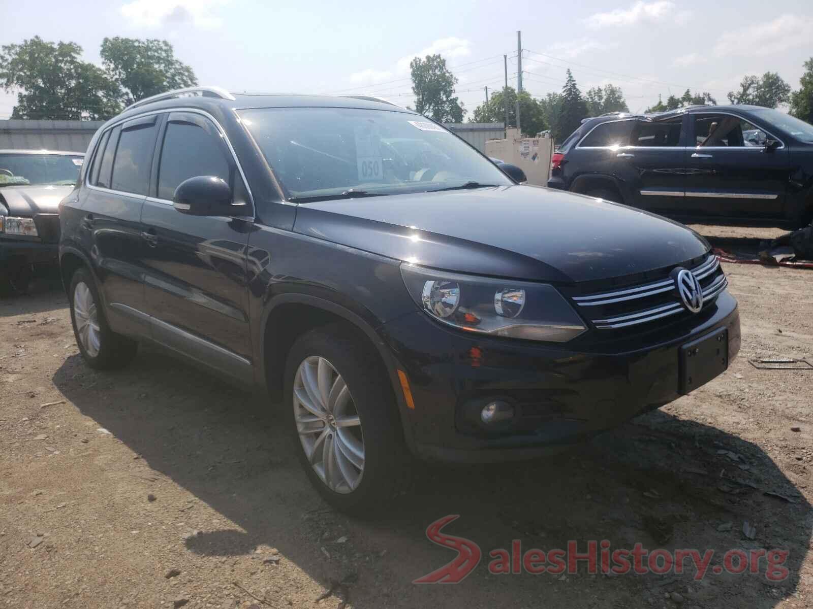 WVGBV7AX1CW525709 2012 VOLKSWAGEN TIGUAN