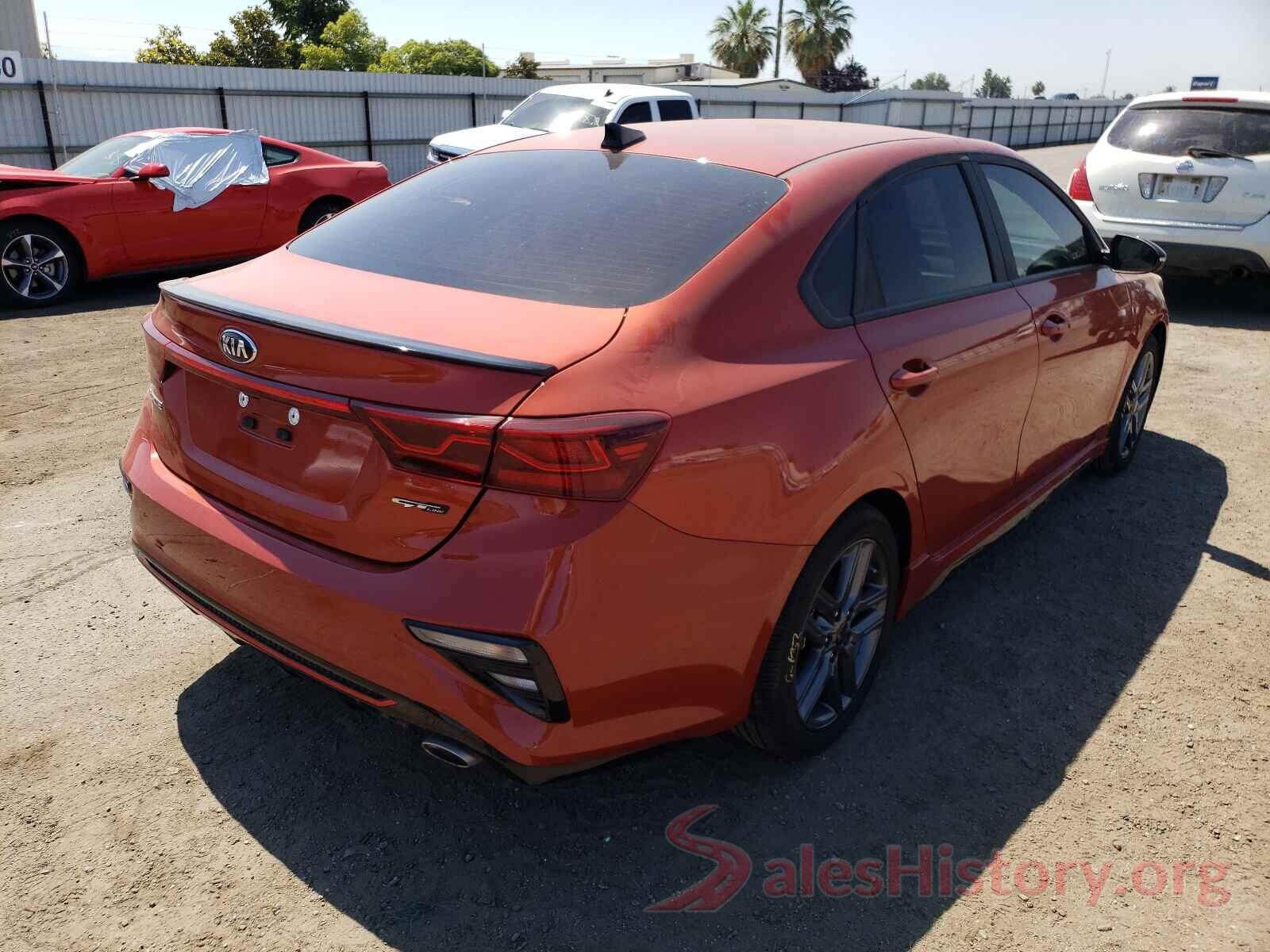 3KPF34AD5LE254969 2020 KIA FORTE