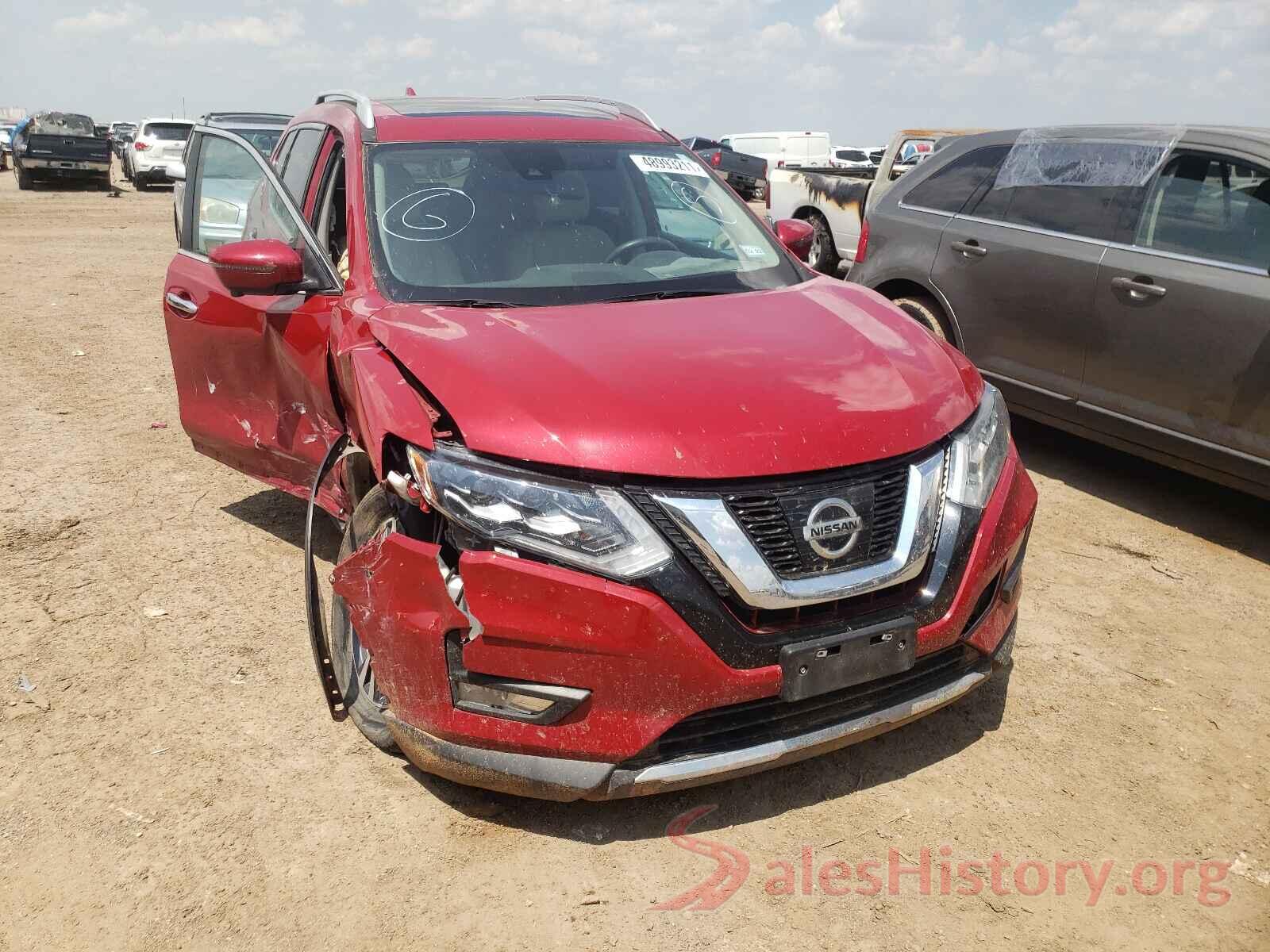 5N1AT2MT4HC828540 2017 NISSAN ROGUE