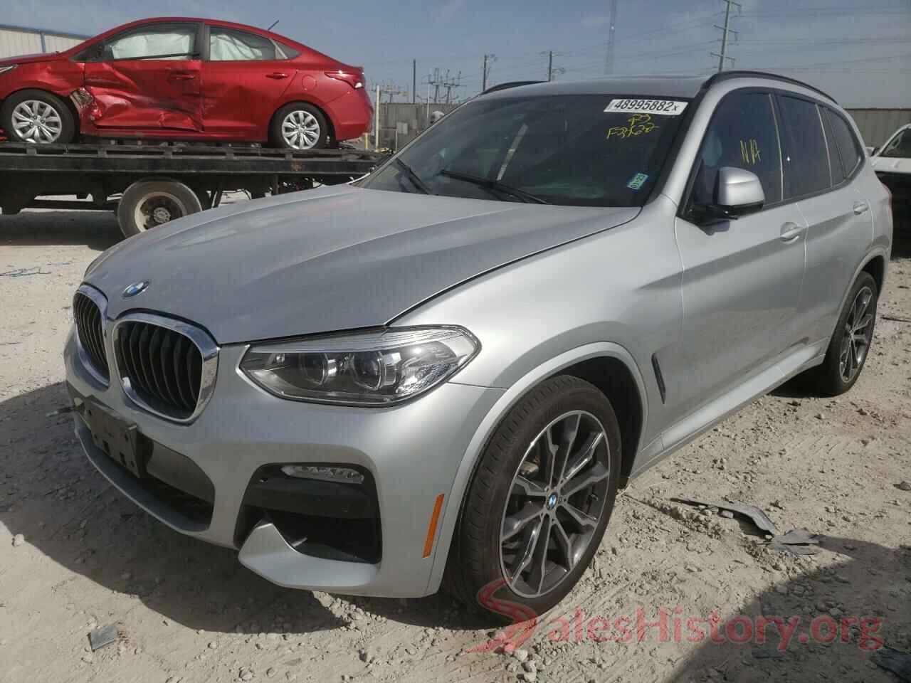 5UXTR7C57KLF33632 2019 BMW X3