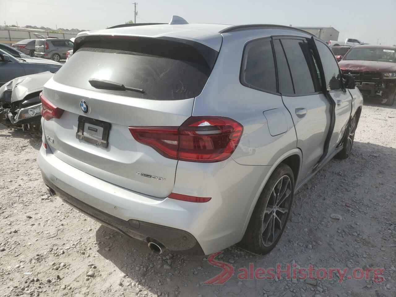 5UXTR7C57KLF33632 2019 BMW X3