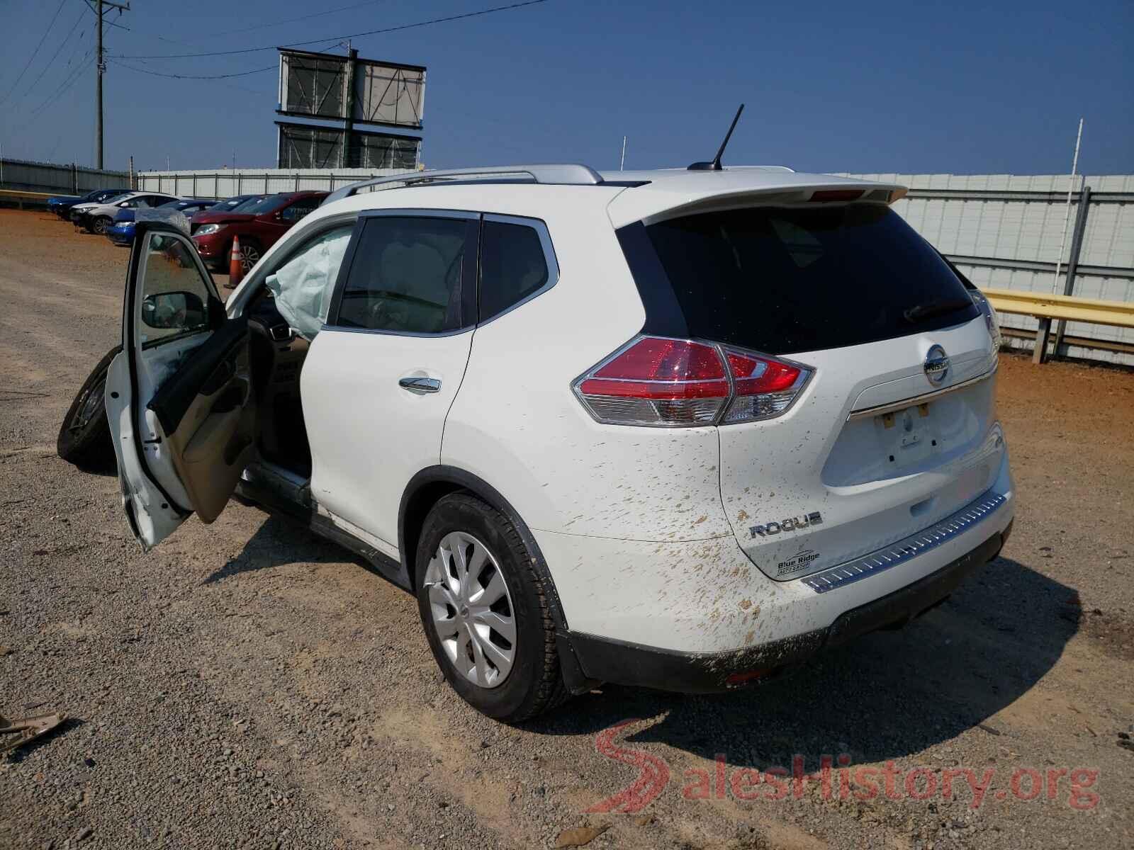 KNMAT2MV3GP676991 2016 NISSAN ROGUE