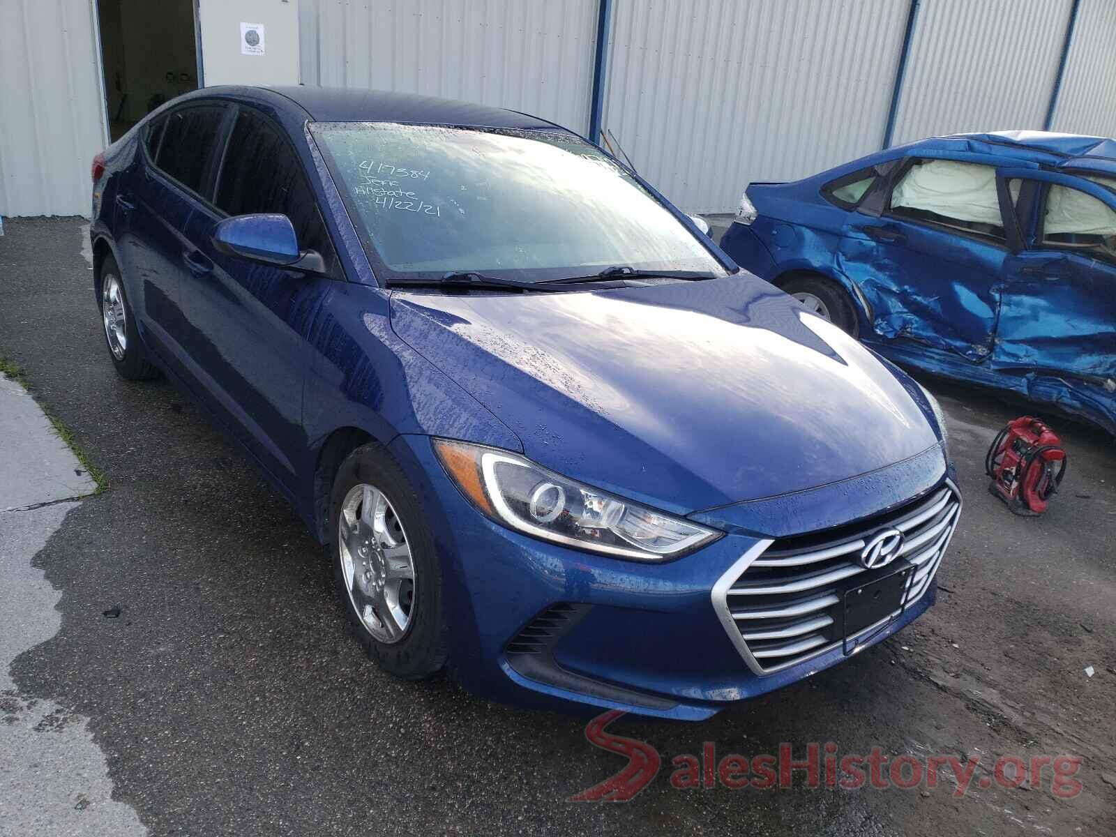 5NPD74LF1HH126760 2017 HYUNDAI ELANTRA