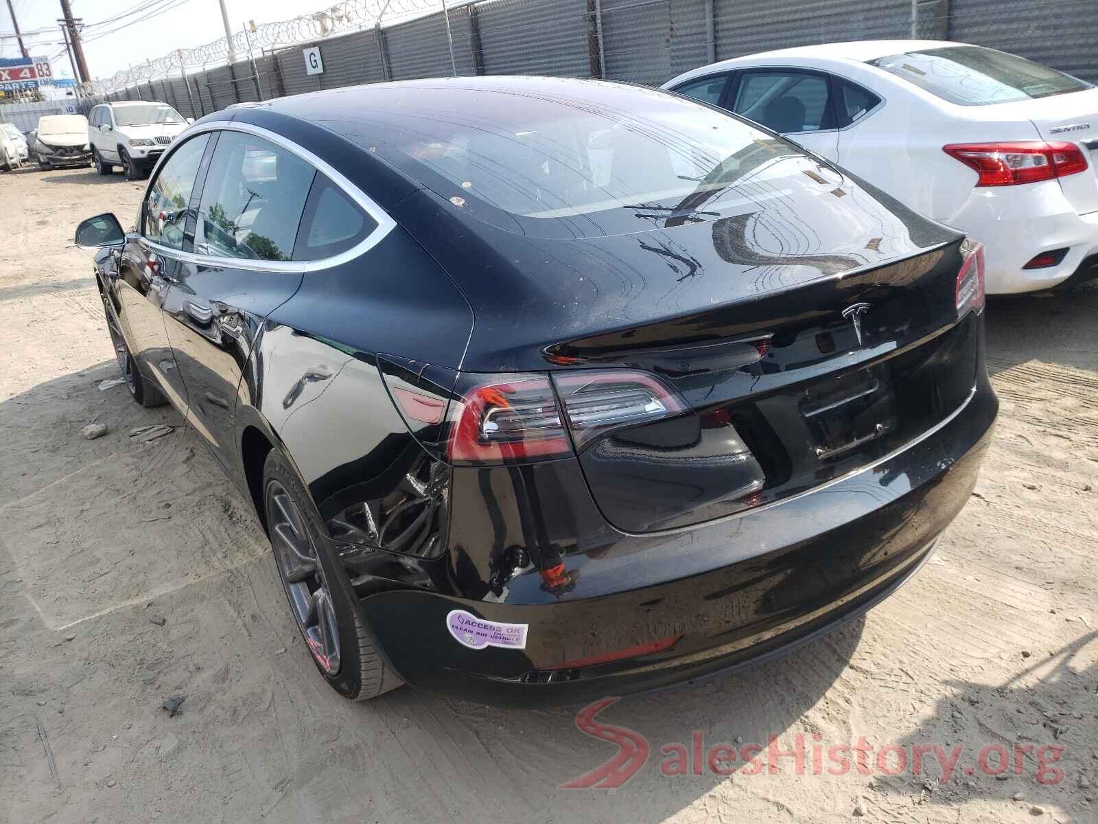 5YJ3E1EA0JF053970 2018 TESLA MODEL 3