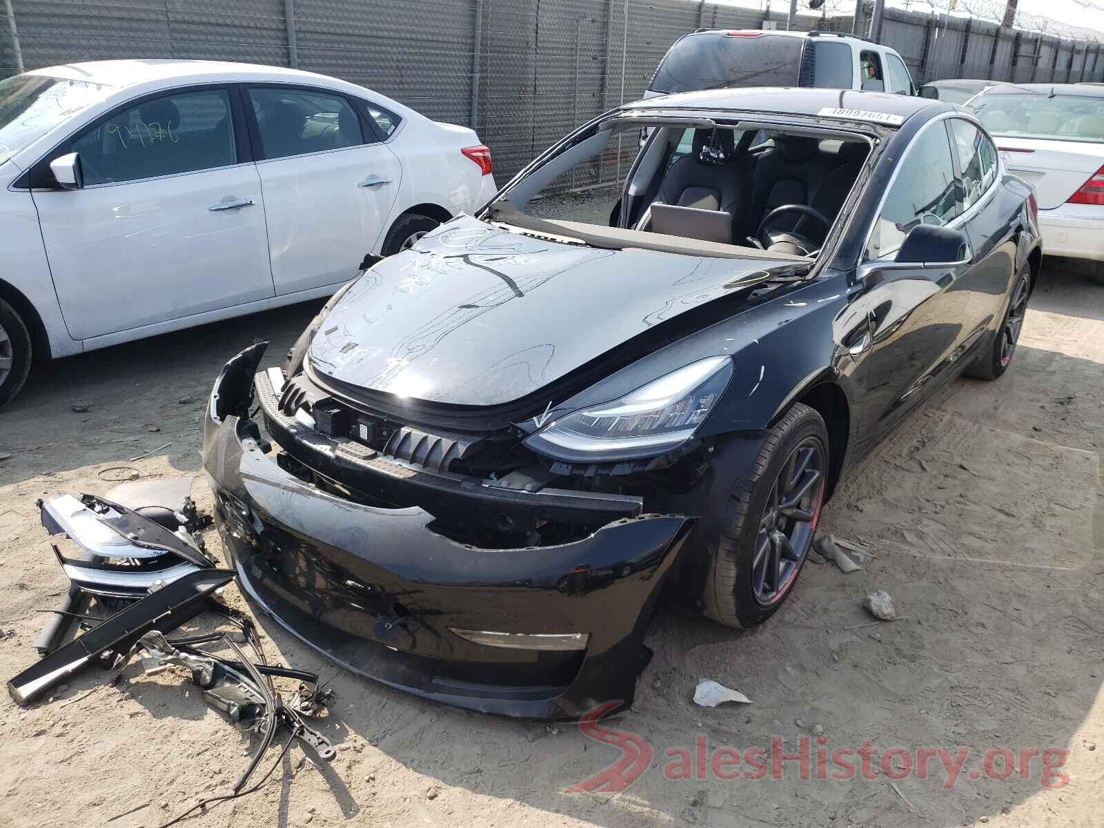 5YJ3E1EA0JF053970 2018 TESLA MODEL 3