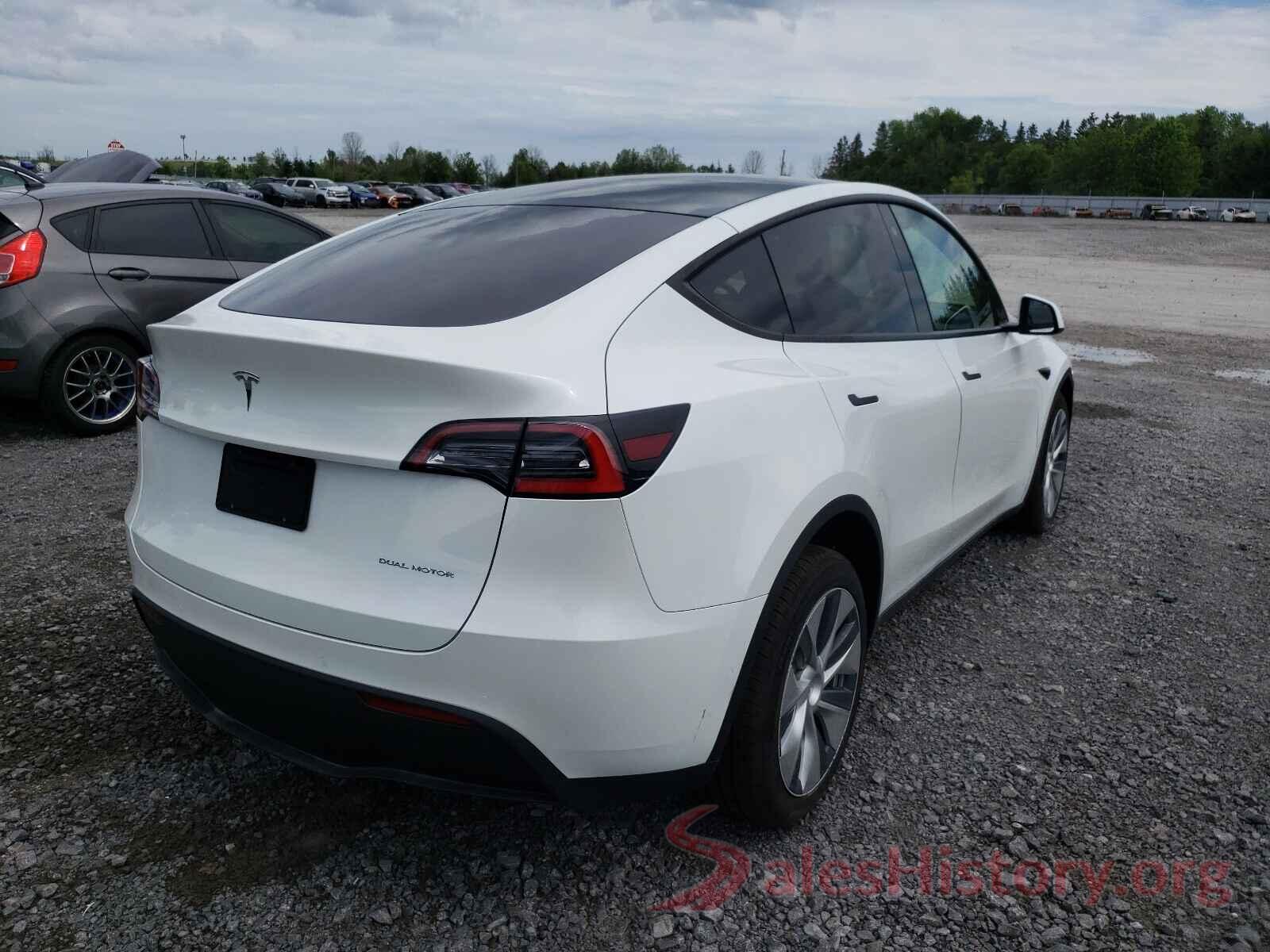 5YJYGDEE3LF052223 2020 TESLA MODEL Y