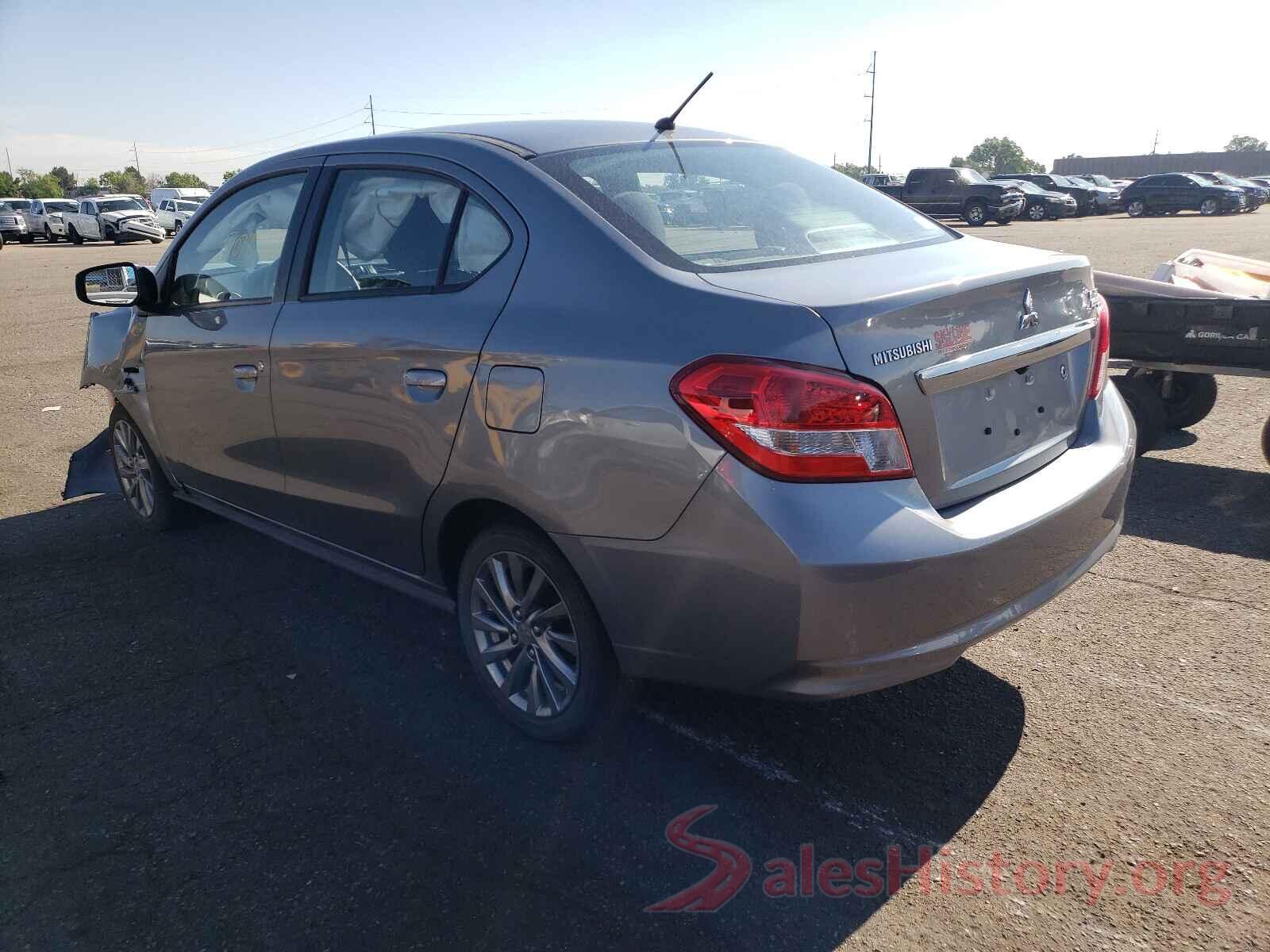 ML32F3FJ2KHF08327 2019 MITSUBISHI MIRAGE