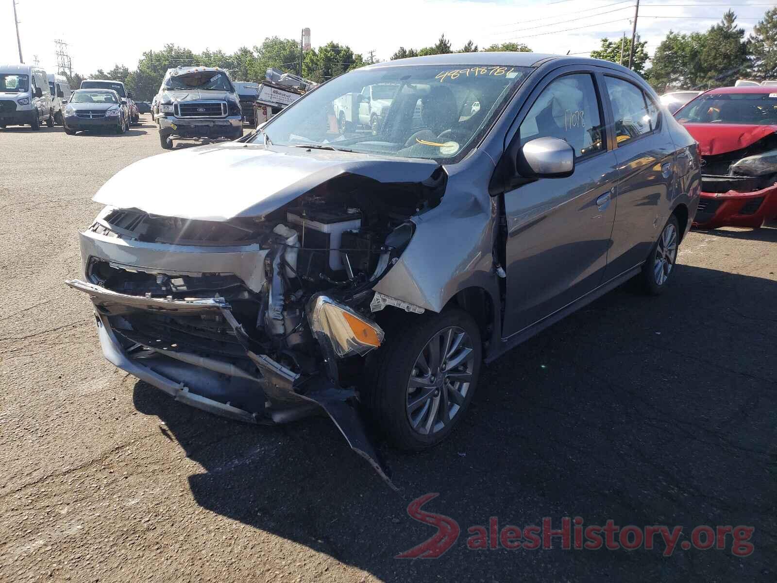 ML32F3FJ2KHF08327 2019 MITSUBISHI MIRAGE