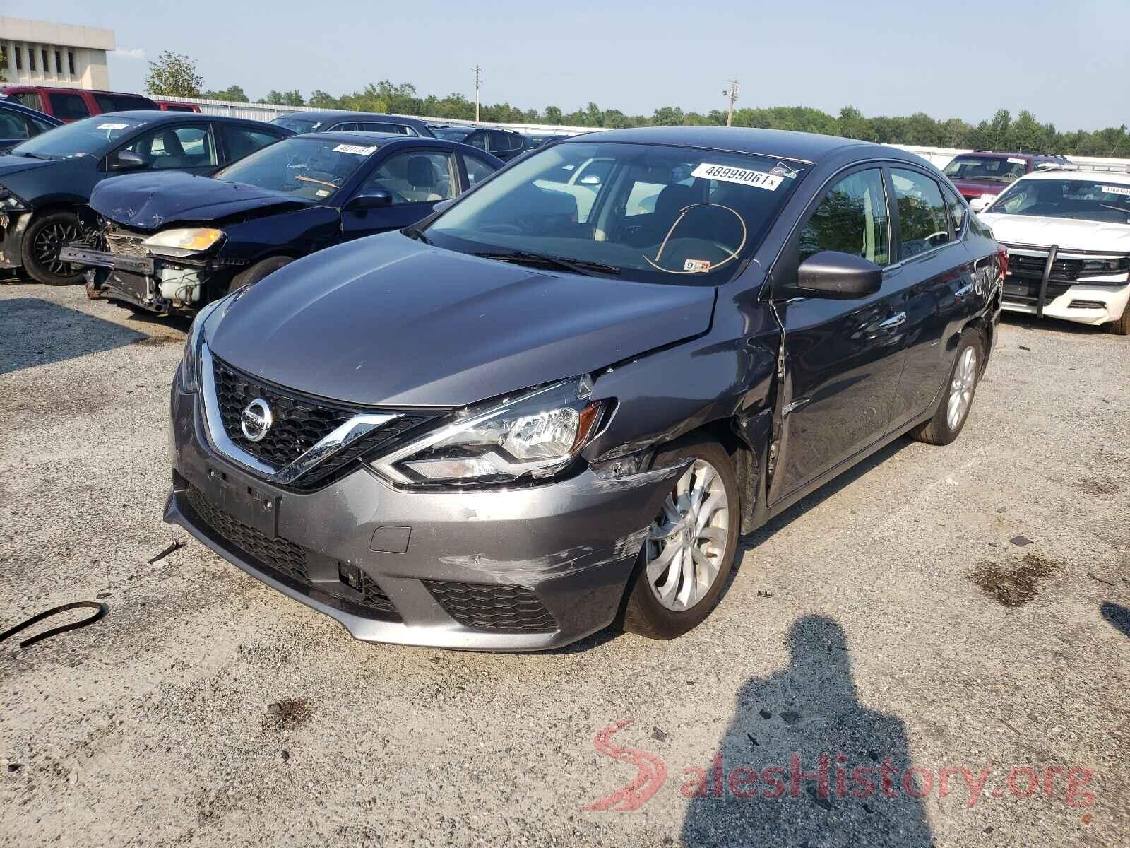 3N1AB7AP2KY383437 2019 NISSAN SENTRA