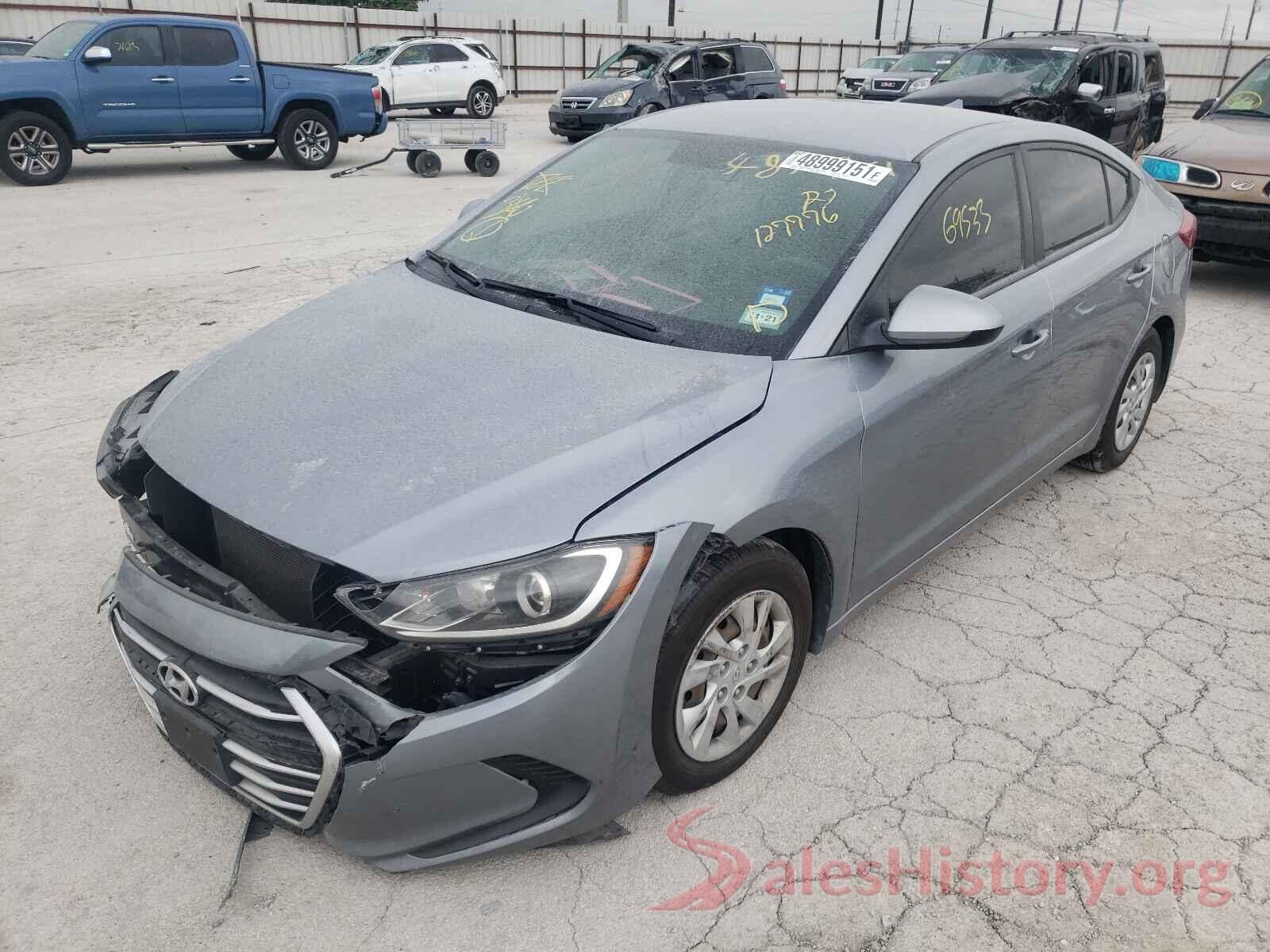 5NPD74LFXHH127776 2017 HYUNDAI ELANTRA