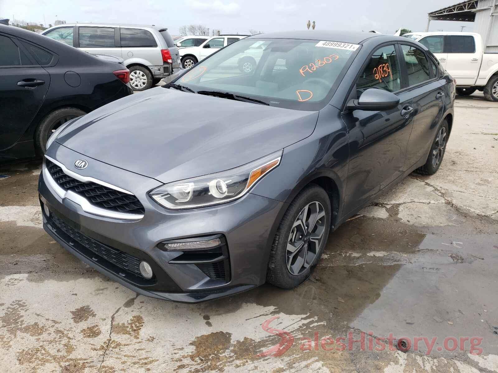 3KPF24AD2LE192305 2020 KIA FORTE