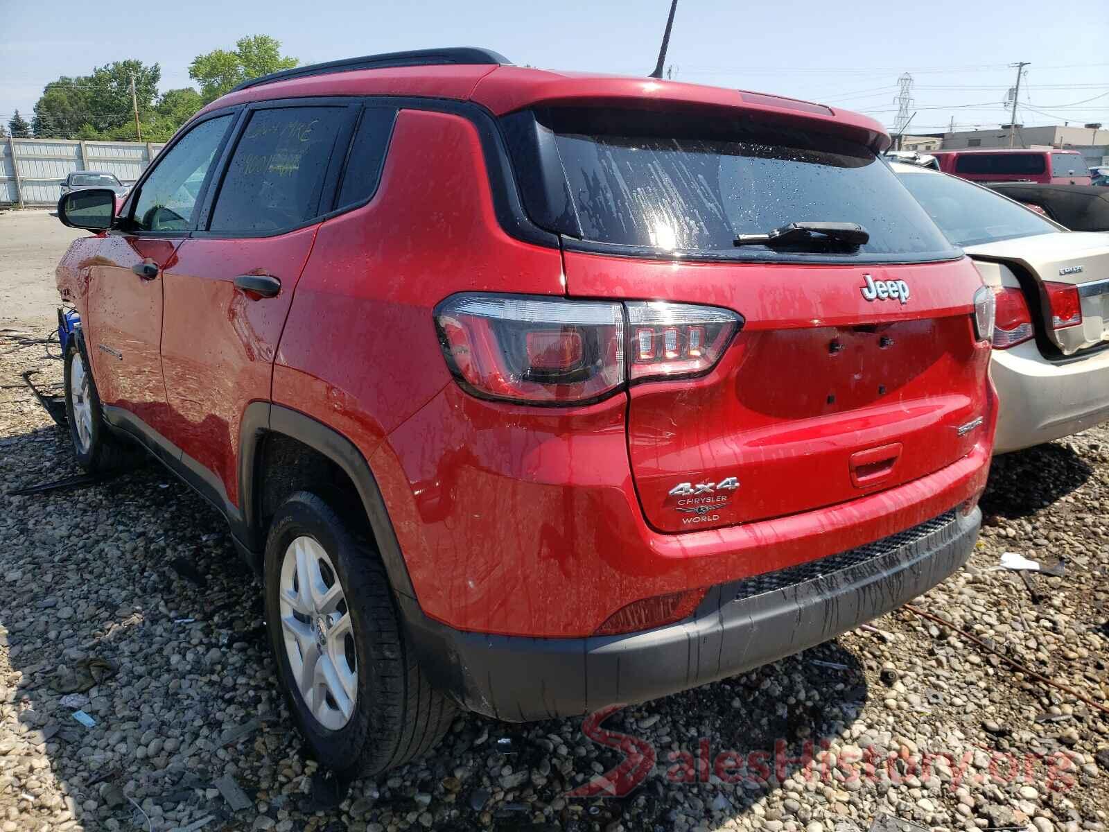 3C4NJDABXJT201435 2018 JEEP COMPASS