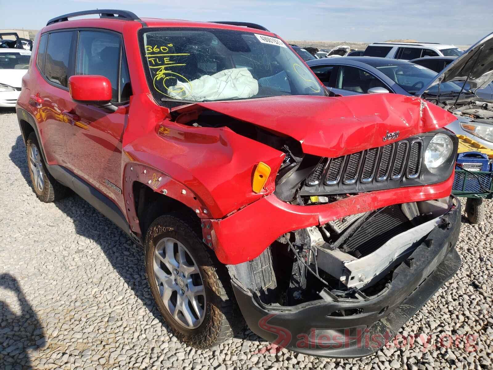 ZACCJBBT1GPD02155 2016 JEEP RENEGADE