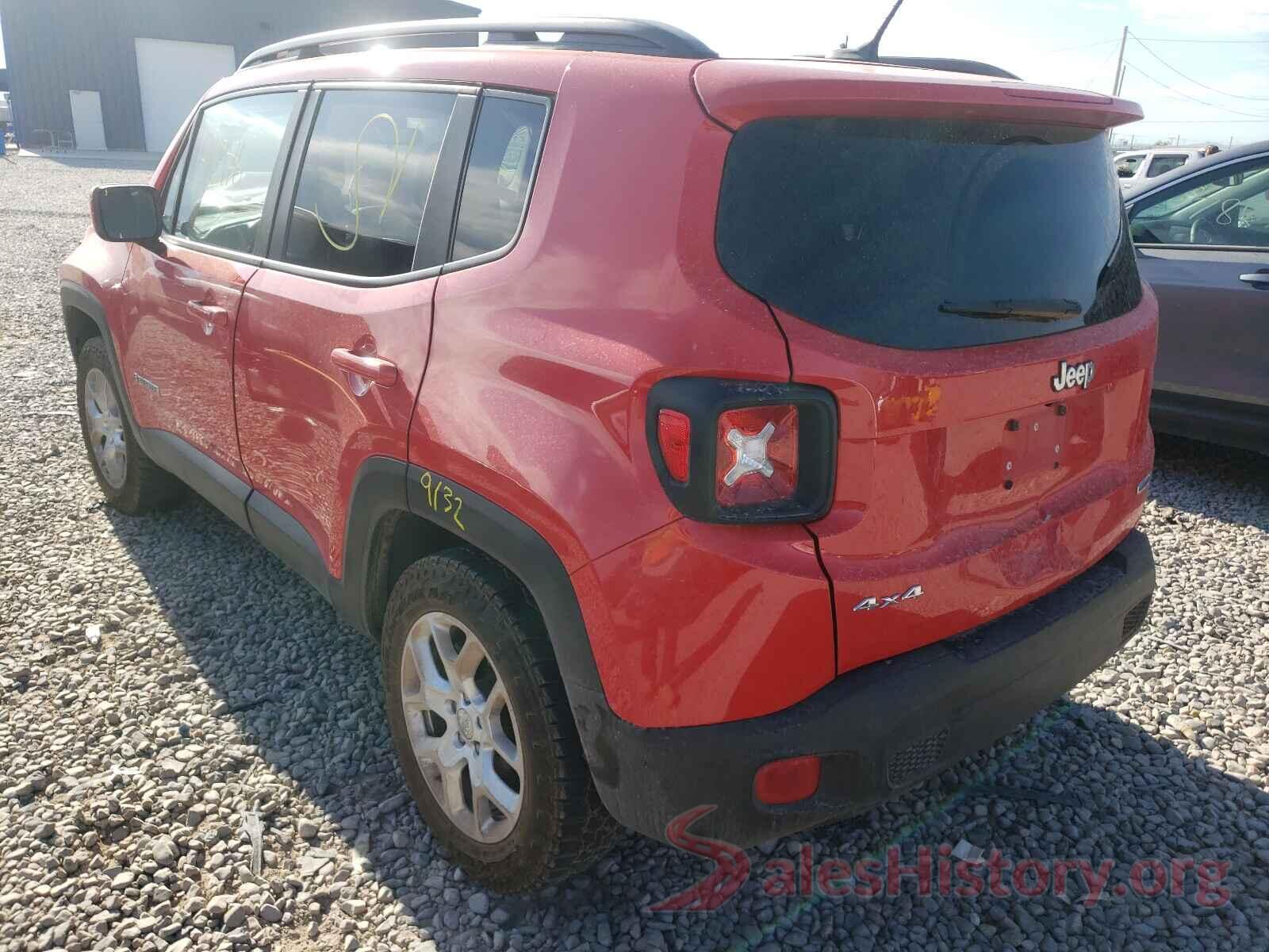 ZACCJBBT1GPD02155 2016 JEEP RENEGADE