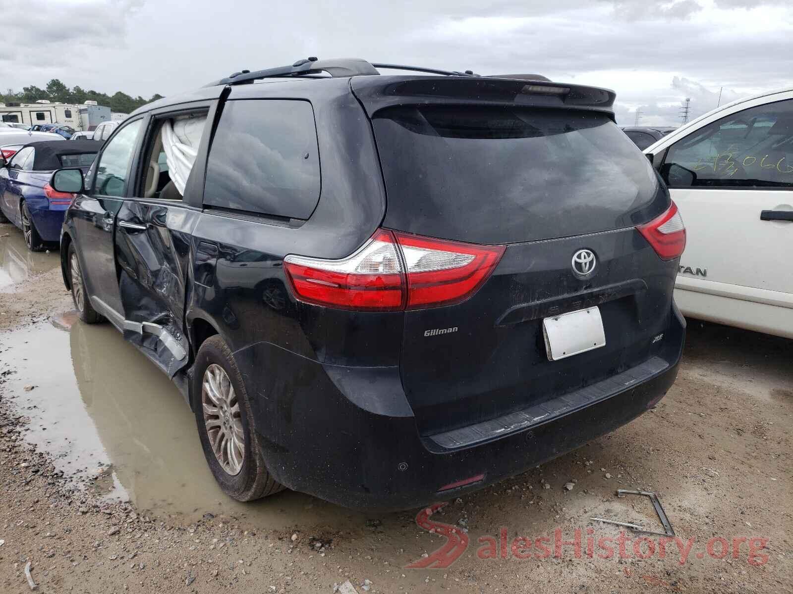 5TDYK3DC7GS751932 2016 TOYOTA SIENNA