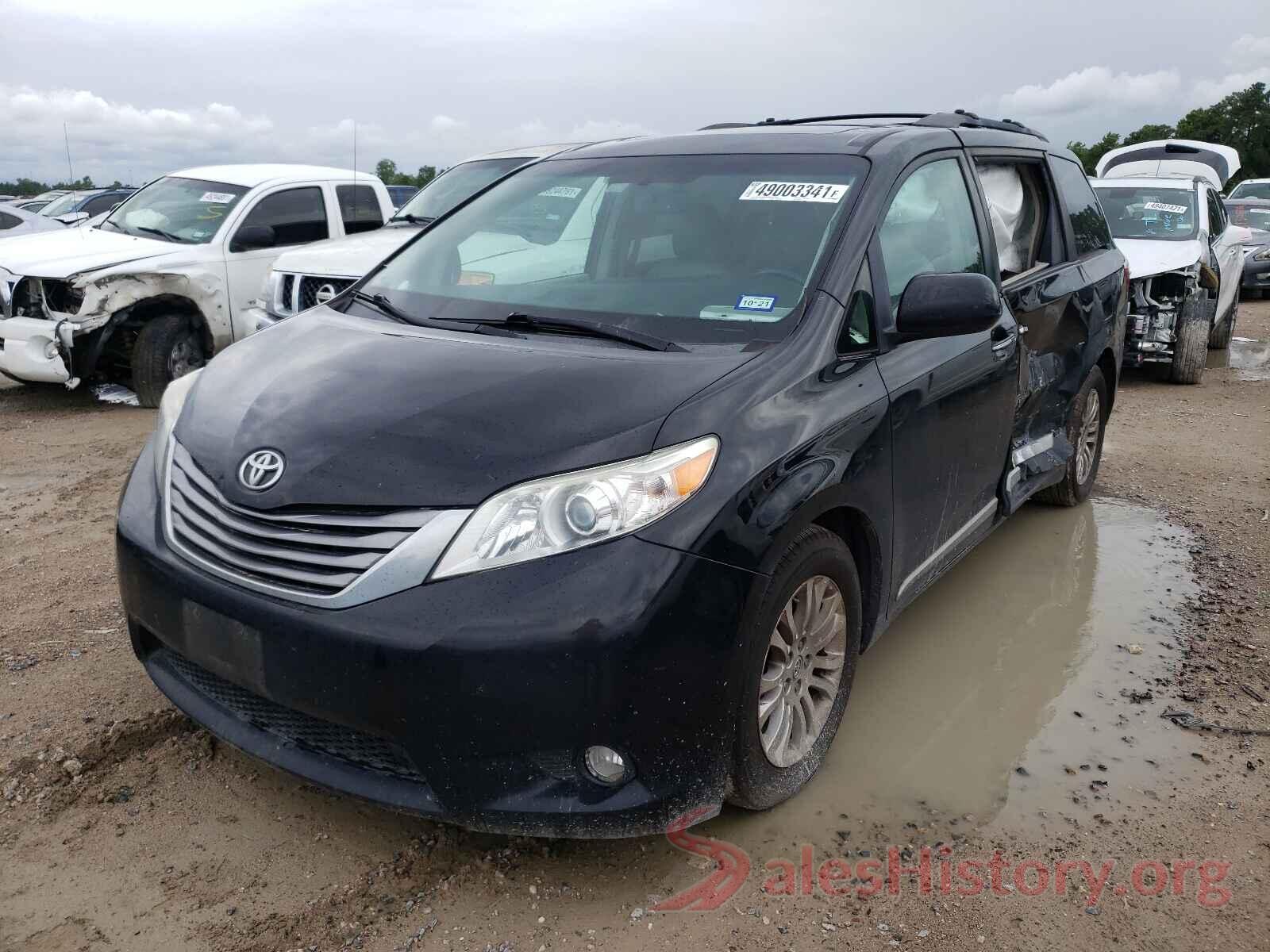 5TDYK3DC7GS751932 2016 TOYOTA SIENNA