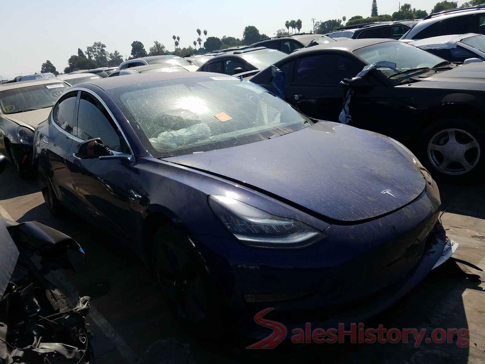 5YJ3E1EA6JF043864 2018 TESLA MODEL 3