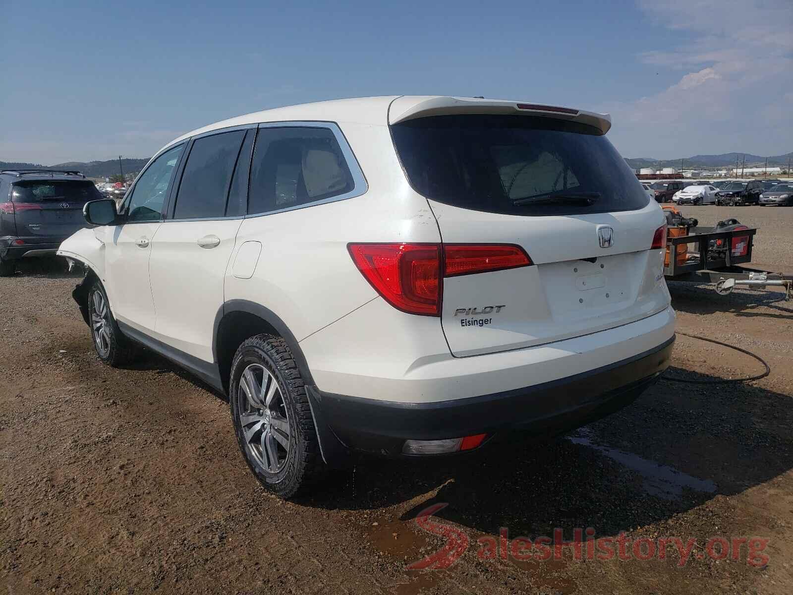 5FNYF6H5XHB086192 2017 HONDA PILOT