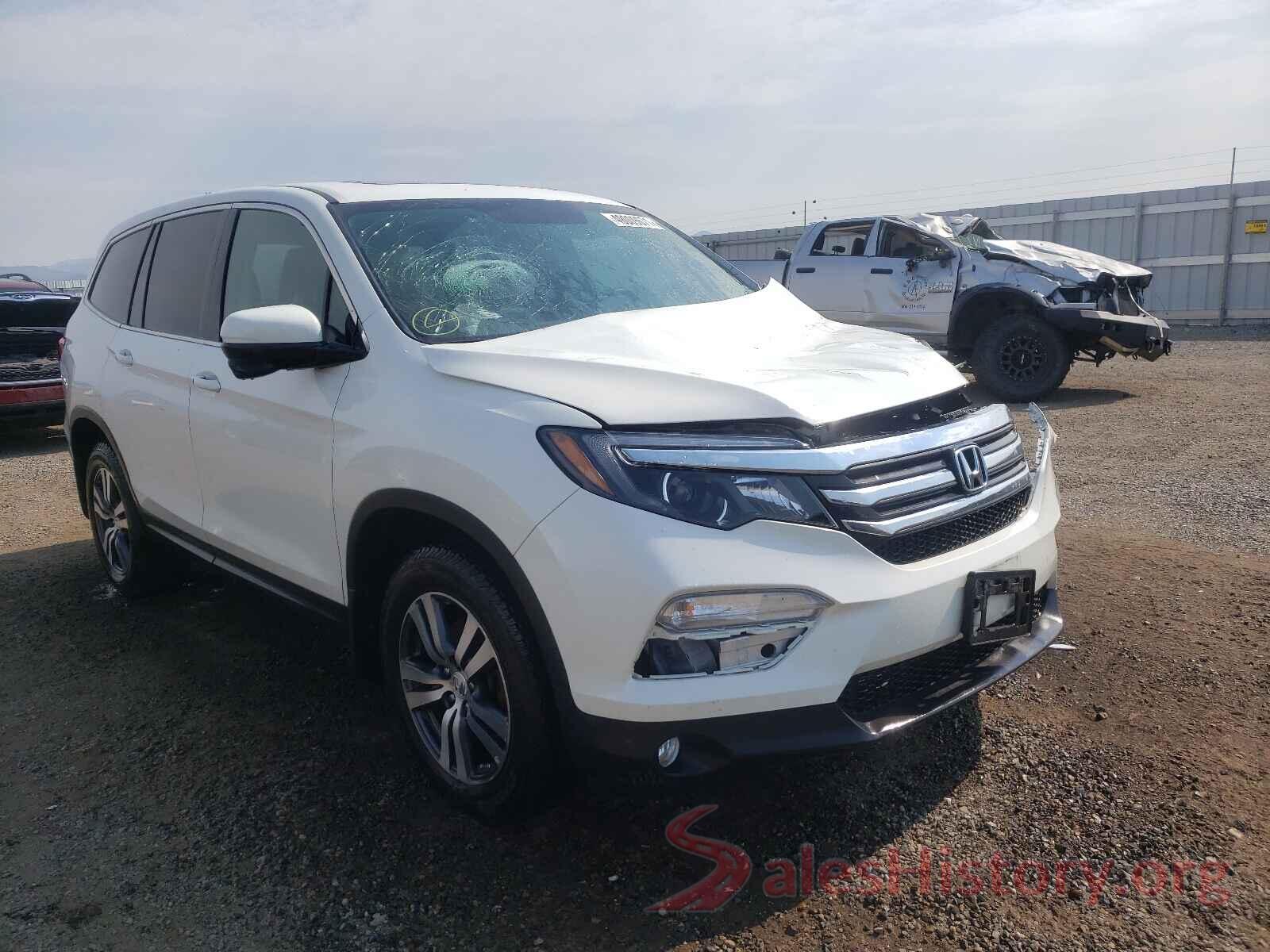 5FNYF6H5XHB086192 2017 HONDA PILOT