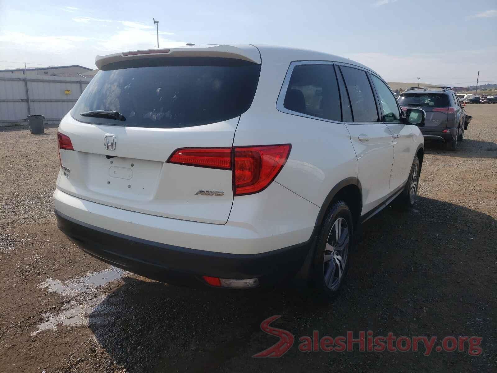 5FNYF6H5XHB086192 2017 HONDA PILOT