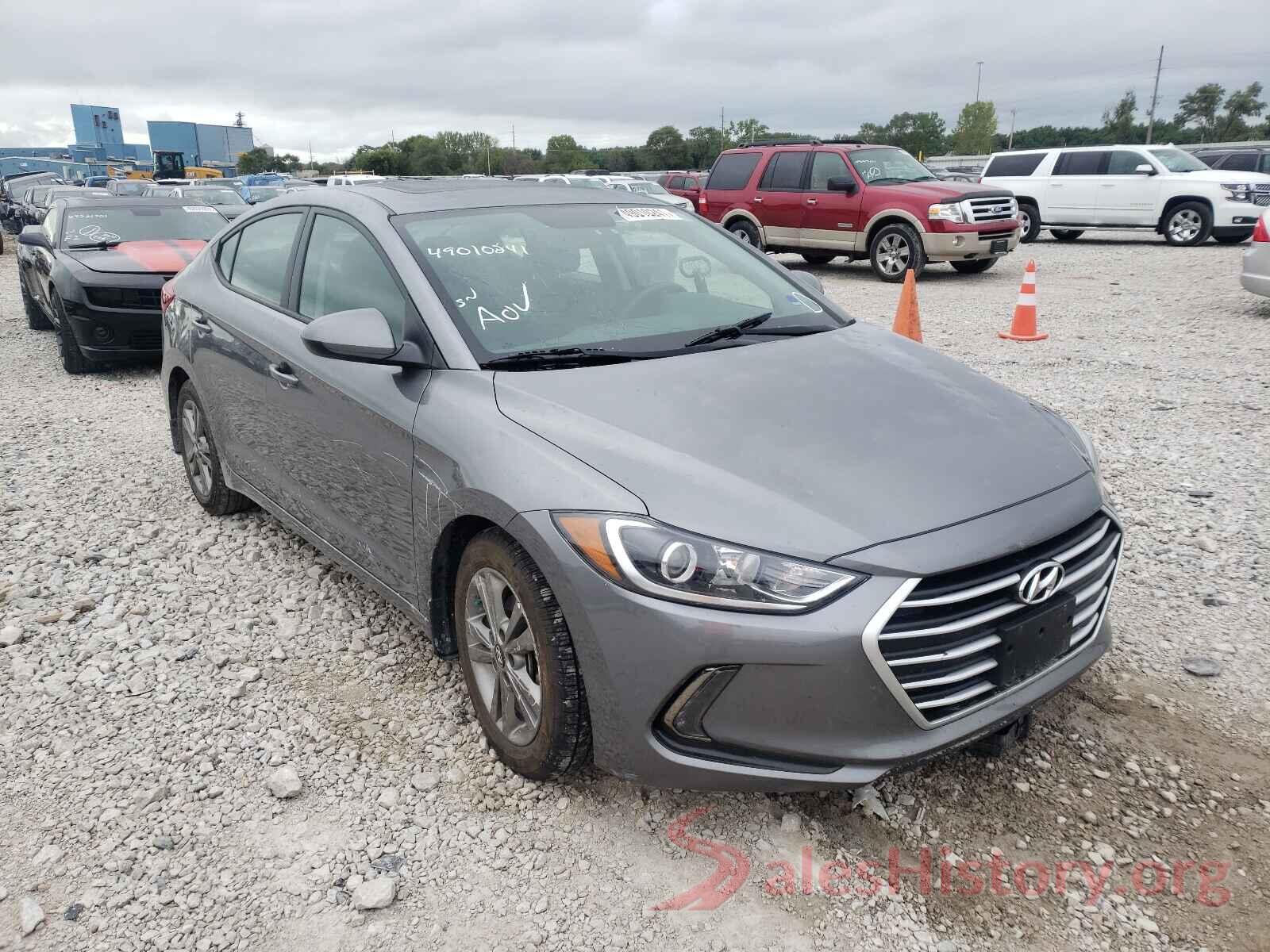 5NPD84LF5JH322302 2018 HYUNDAI ELANTRA