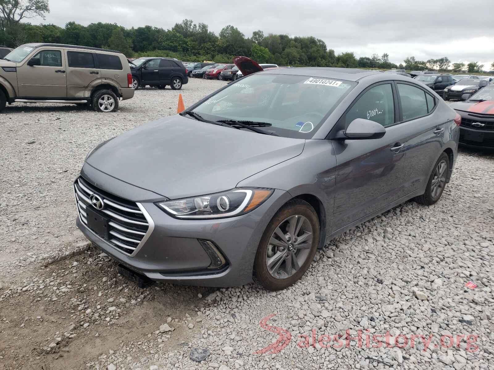 5NPD84LF5JH322302 2018 HYUNDAI ELANTRA