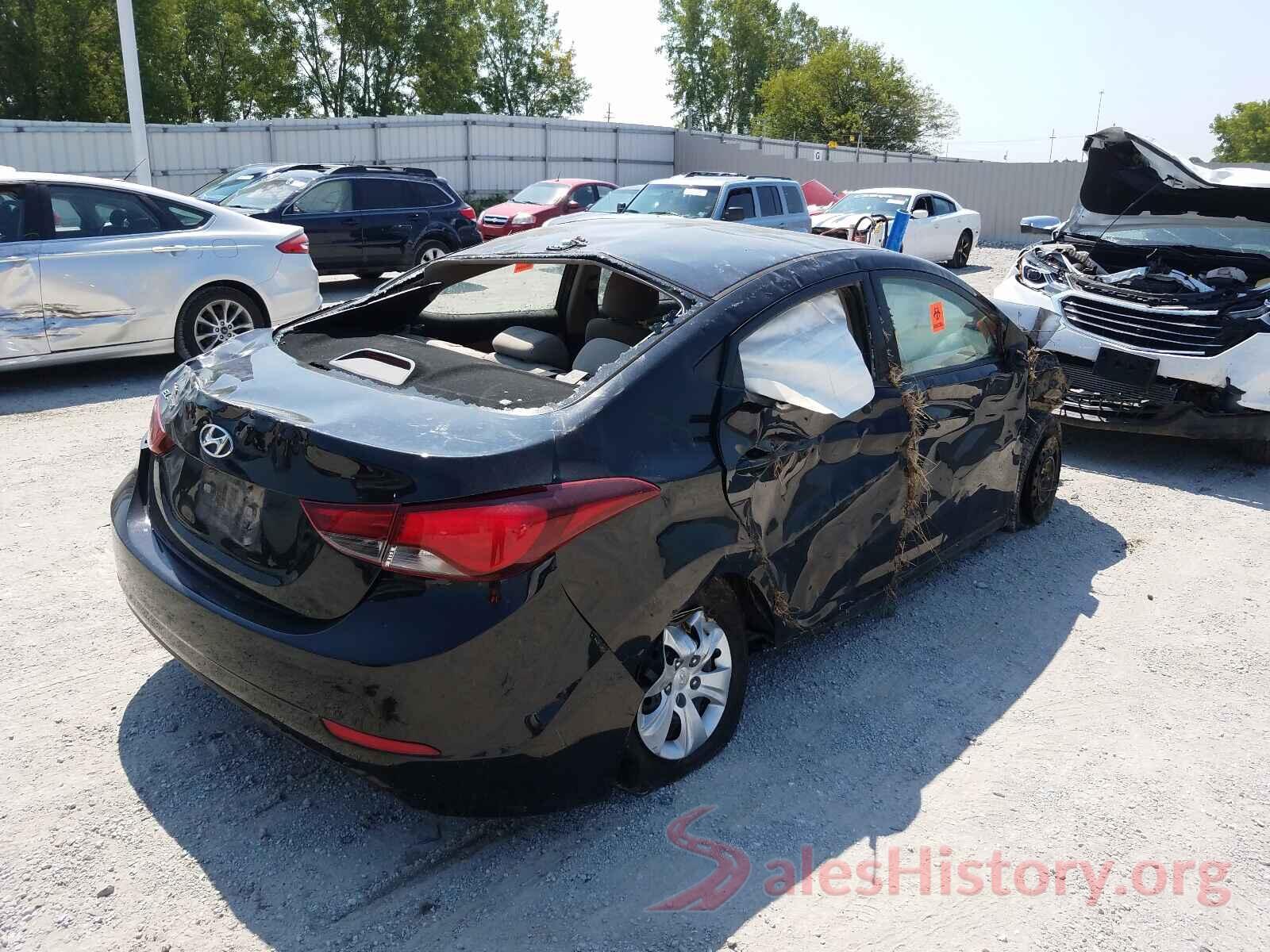 5NPDH4AE6GH774455 2016 HYUNDAI ELANTRA