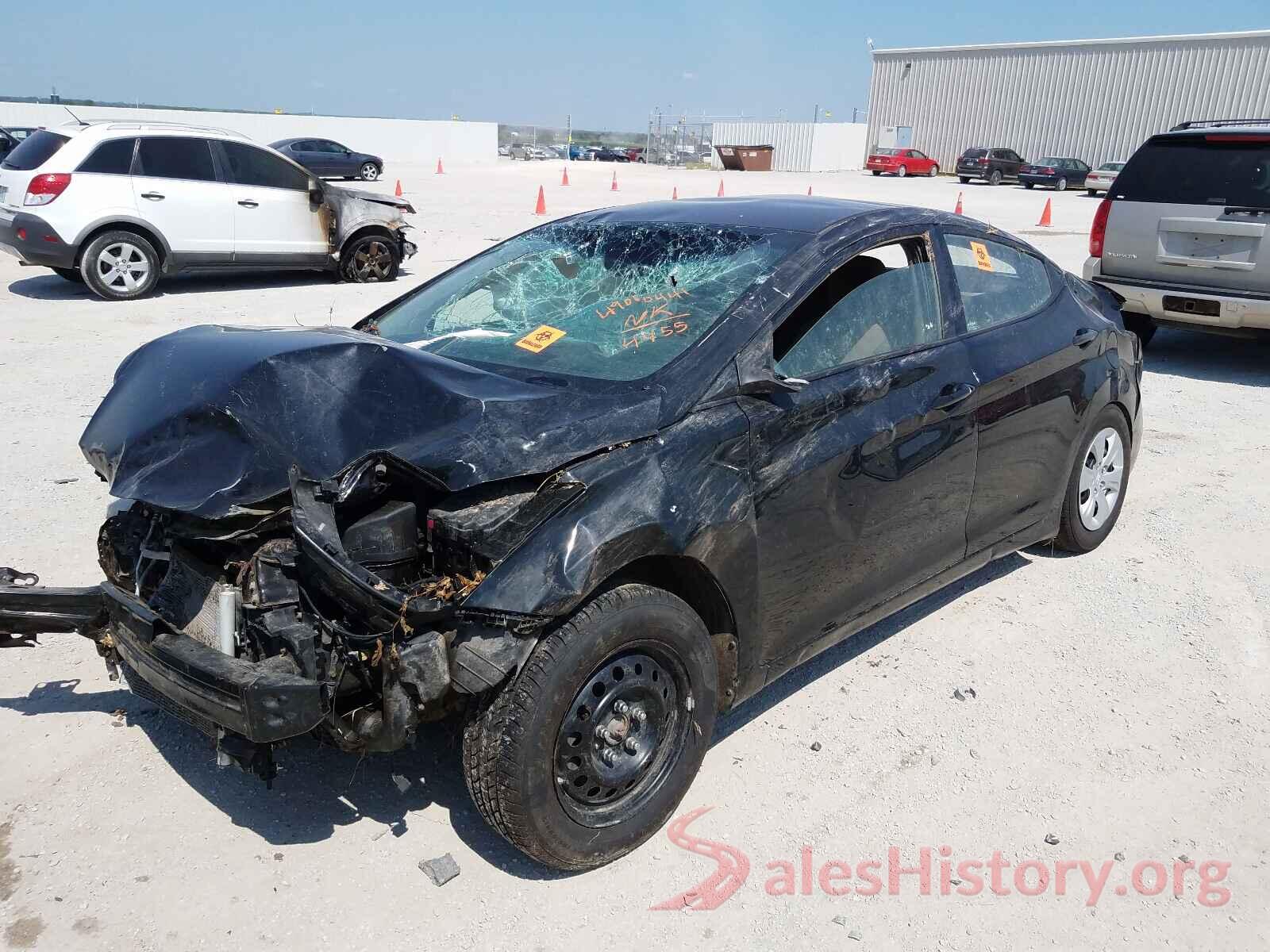 5NPDH4AE6GH774455 2016 HYUNDAI ELANTRA