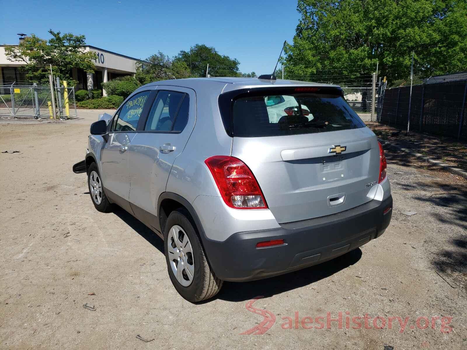 3GNCJKSB7GL271209 2016 CHEVROLET TRAX