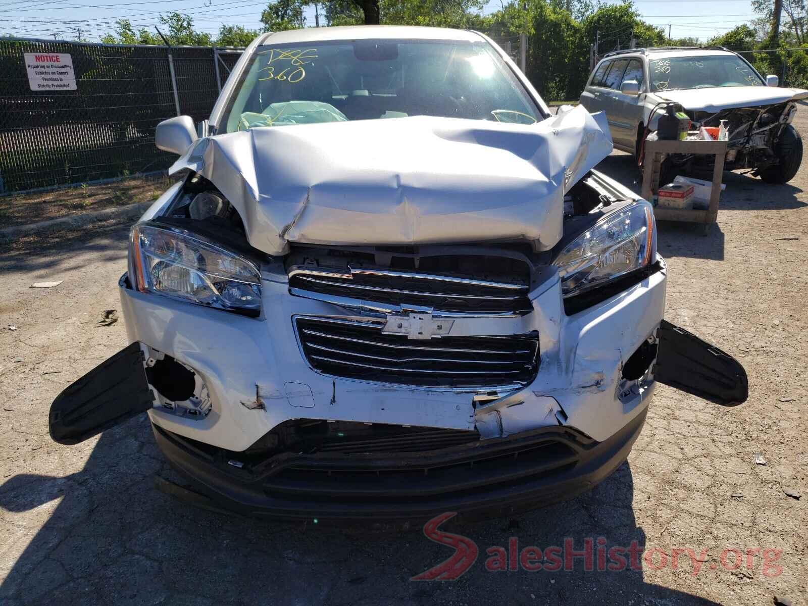 3GNCJKSB7GL271209 2016 CHEVROLET TRAX