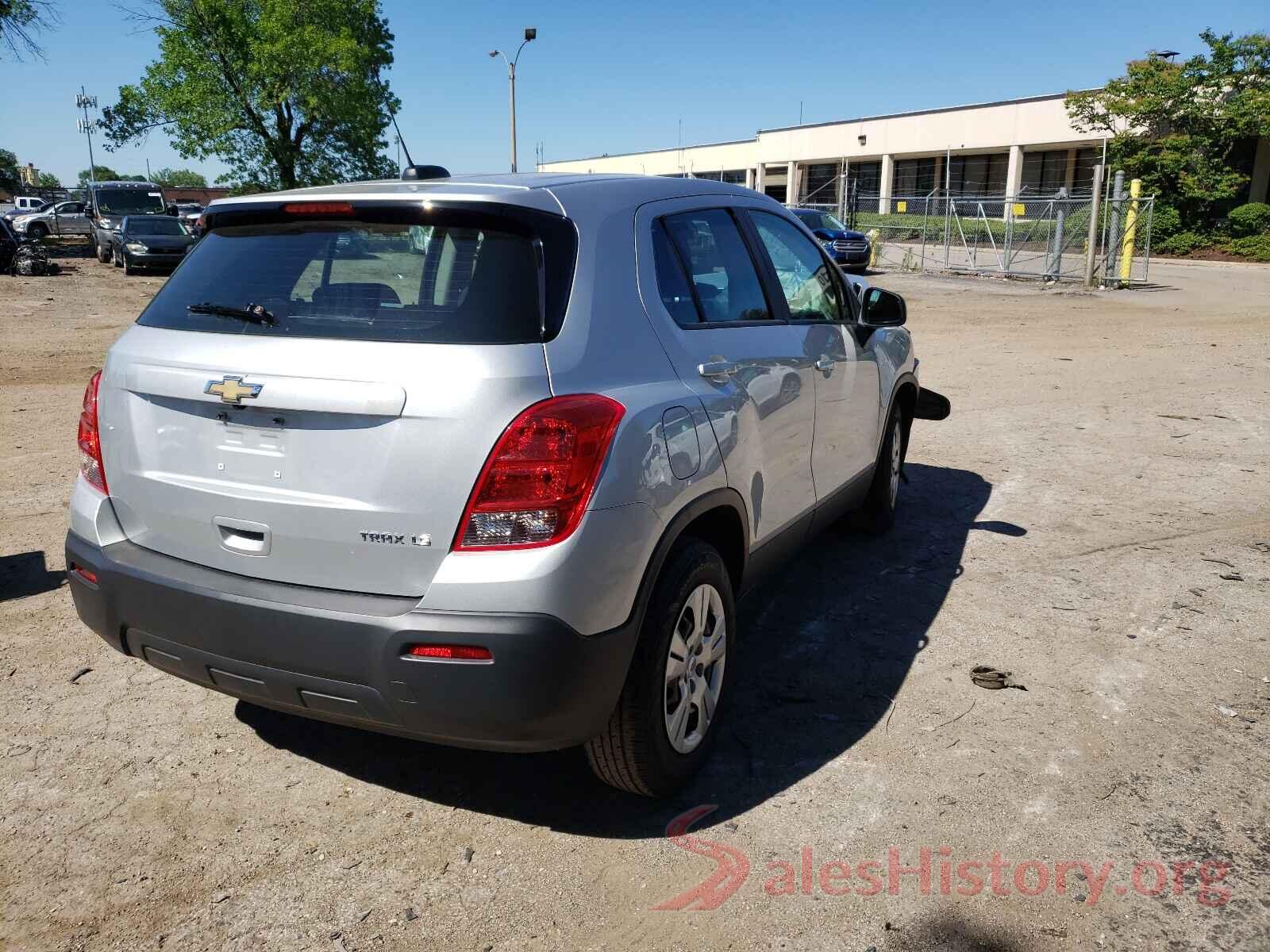 3GNCJKSB7GL271209 2016 CHEVROLET TRAX