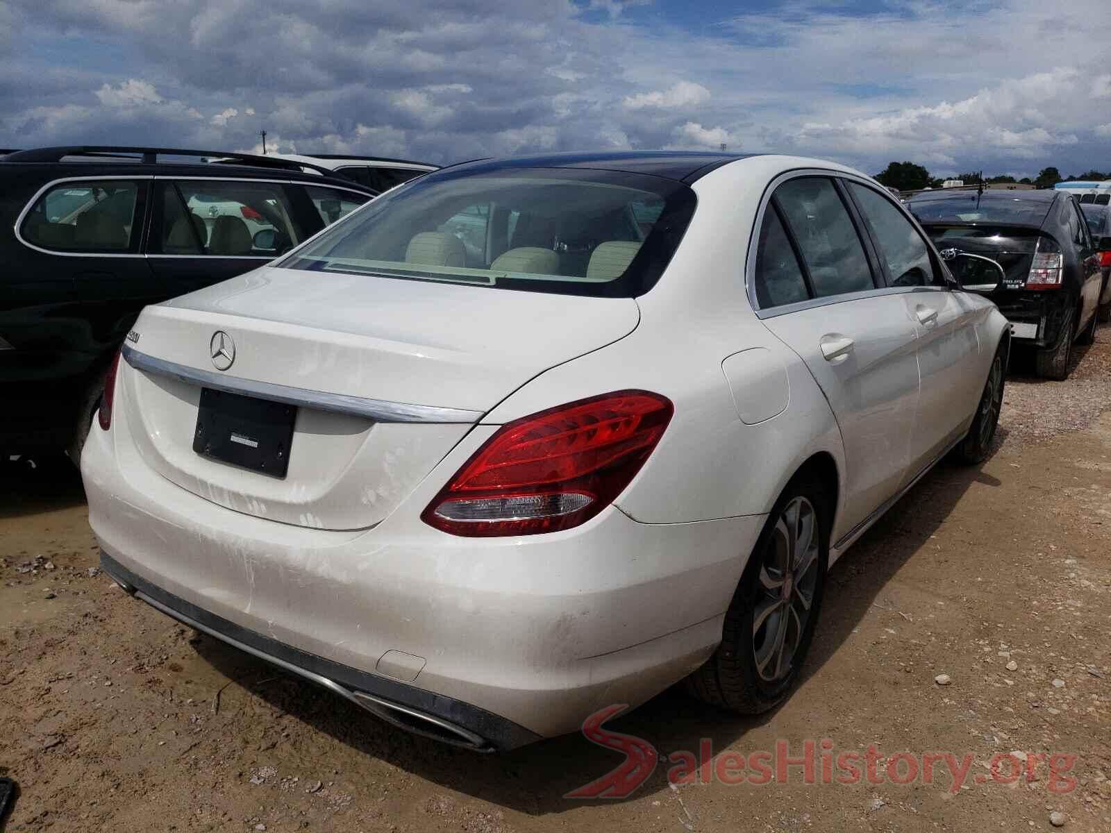 55SWF4JB0HU200548 2017 MERCEDES-BENZ C CLASS